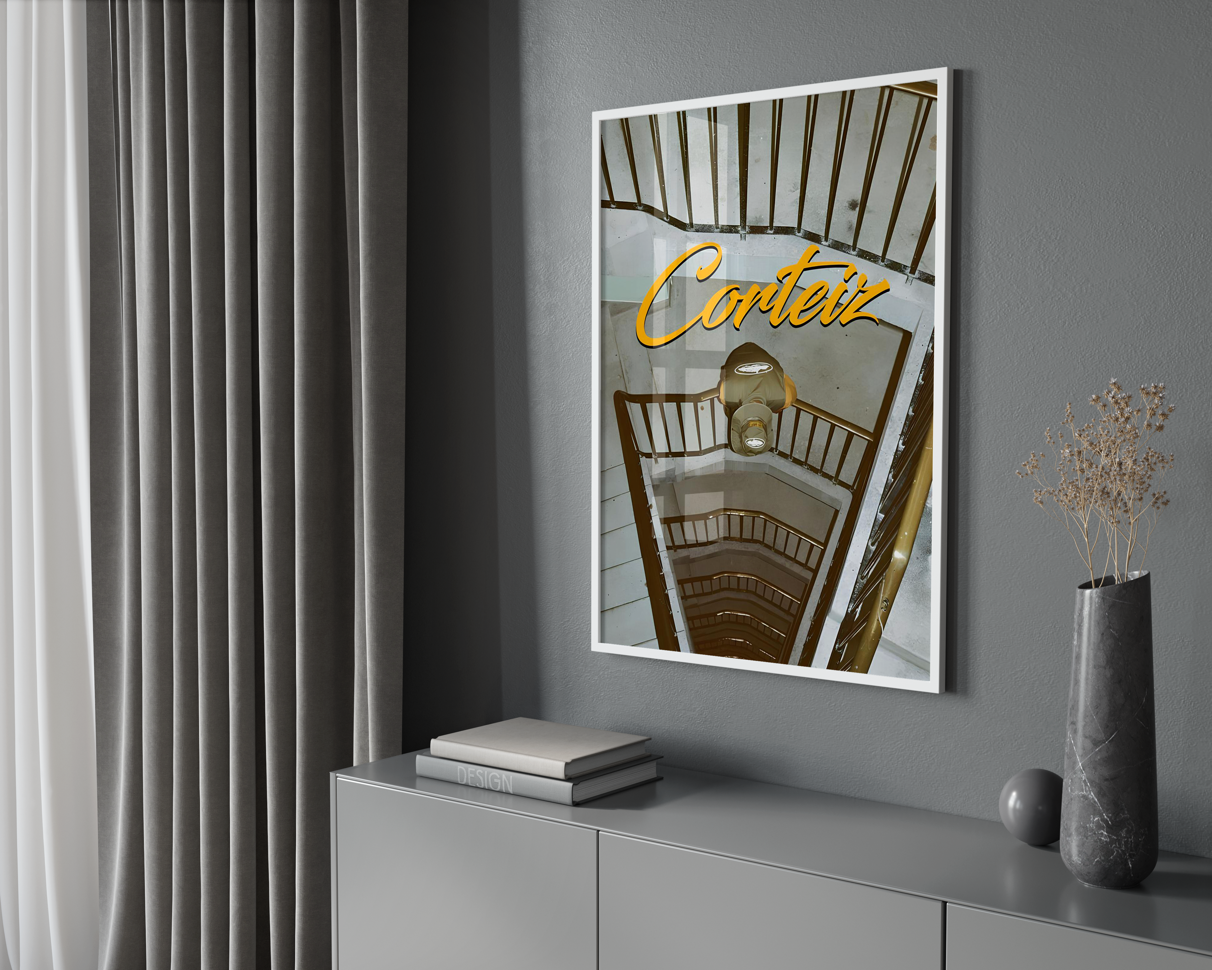 Corteiz Yellow Vintage Poster | Hype Posters