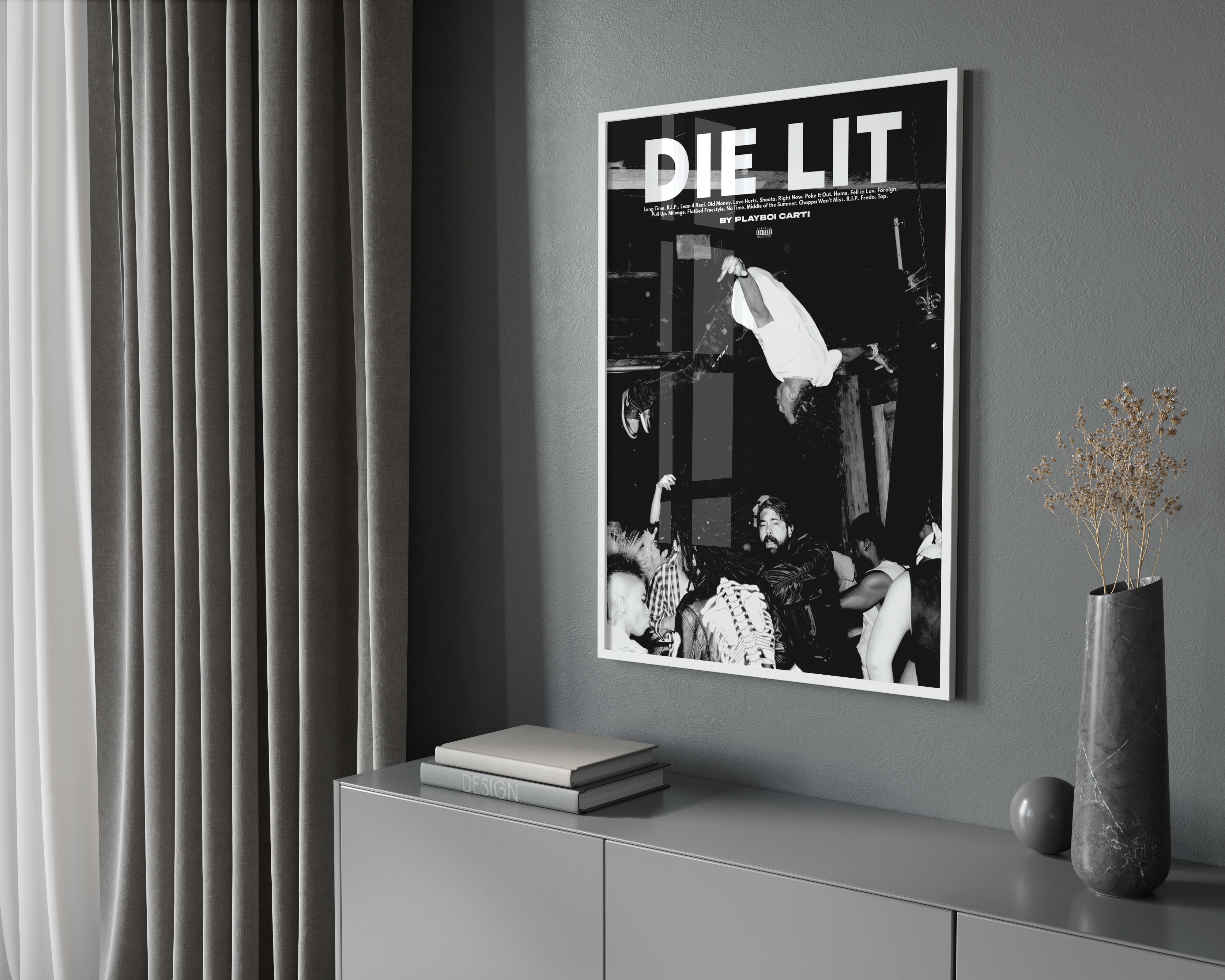 Playboi Carti 'Die Lit' Poster | Hype Posters