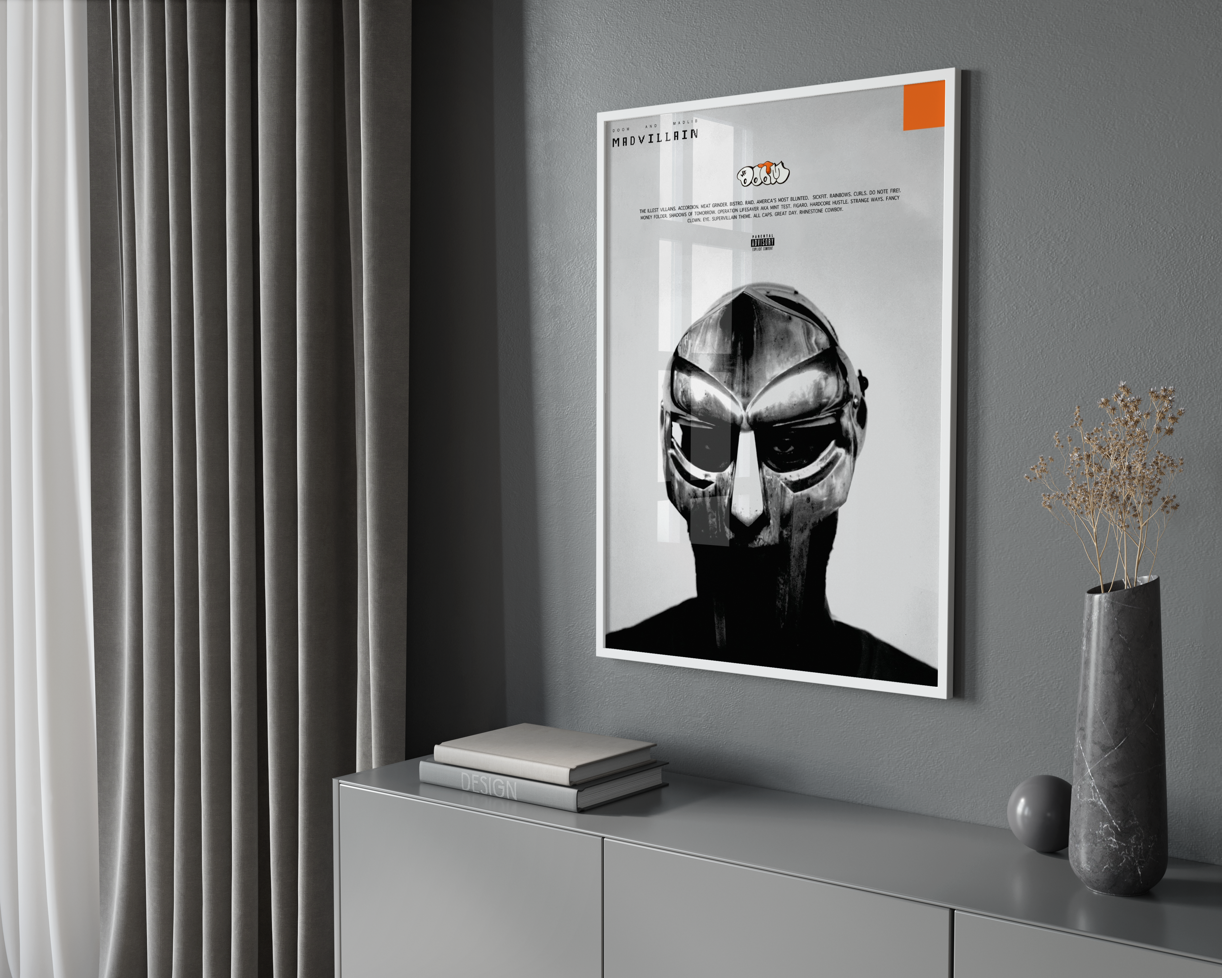 MF Doom 'MadVillain' Poster | Hype Posters