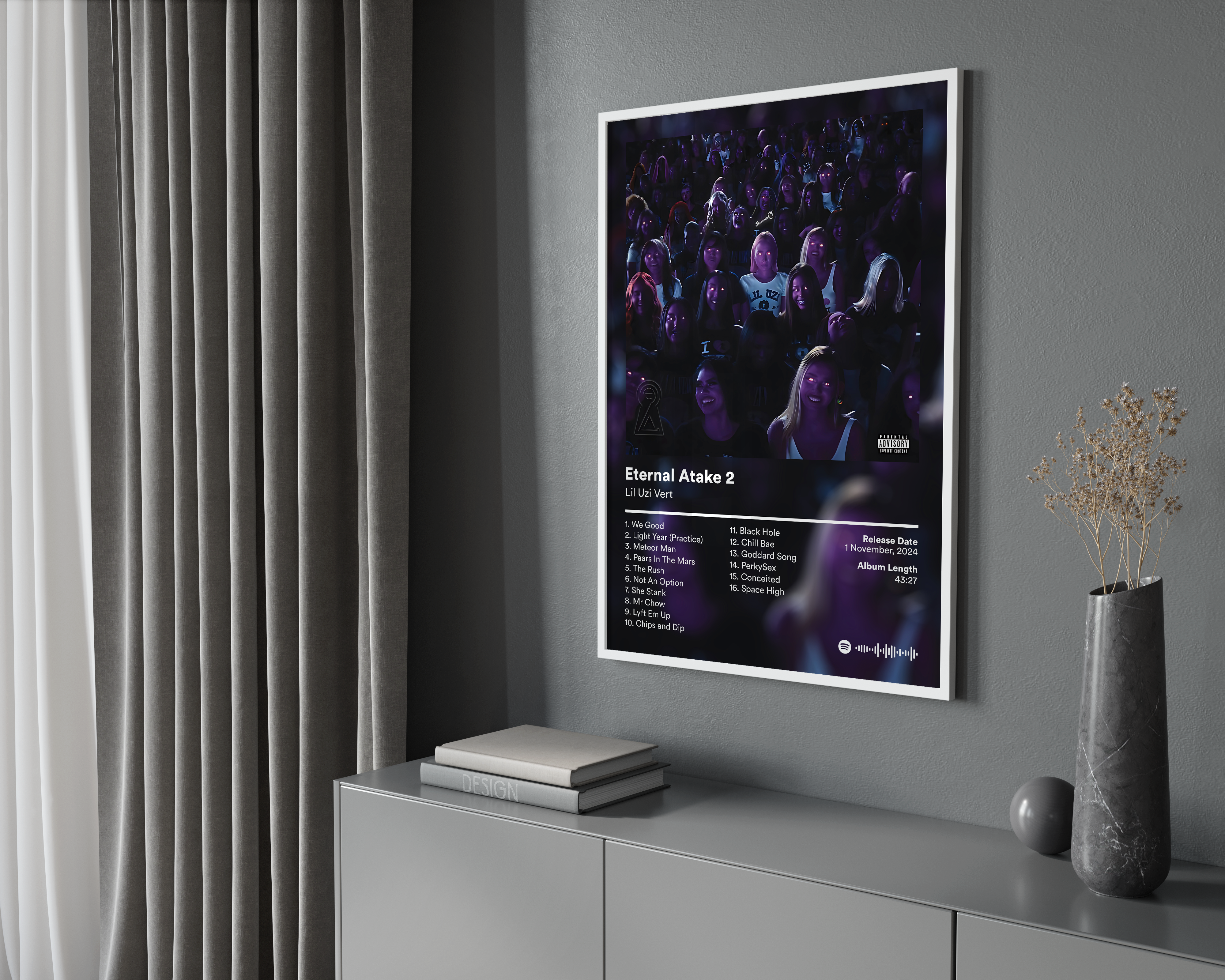 Lil Uzi Vert 'Eternal Atake 2' Album Poster | Hype Posters