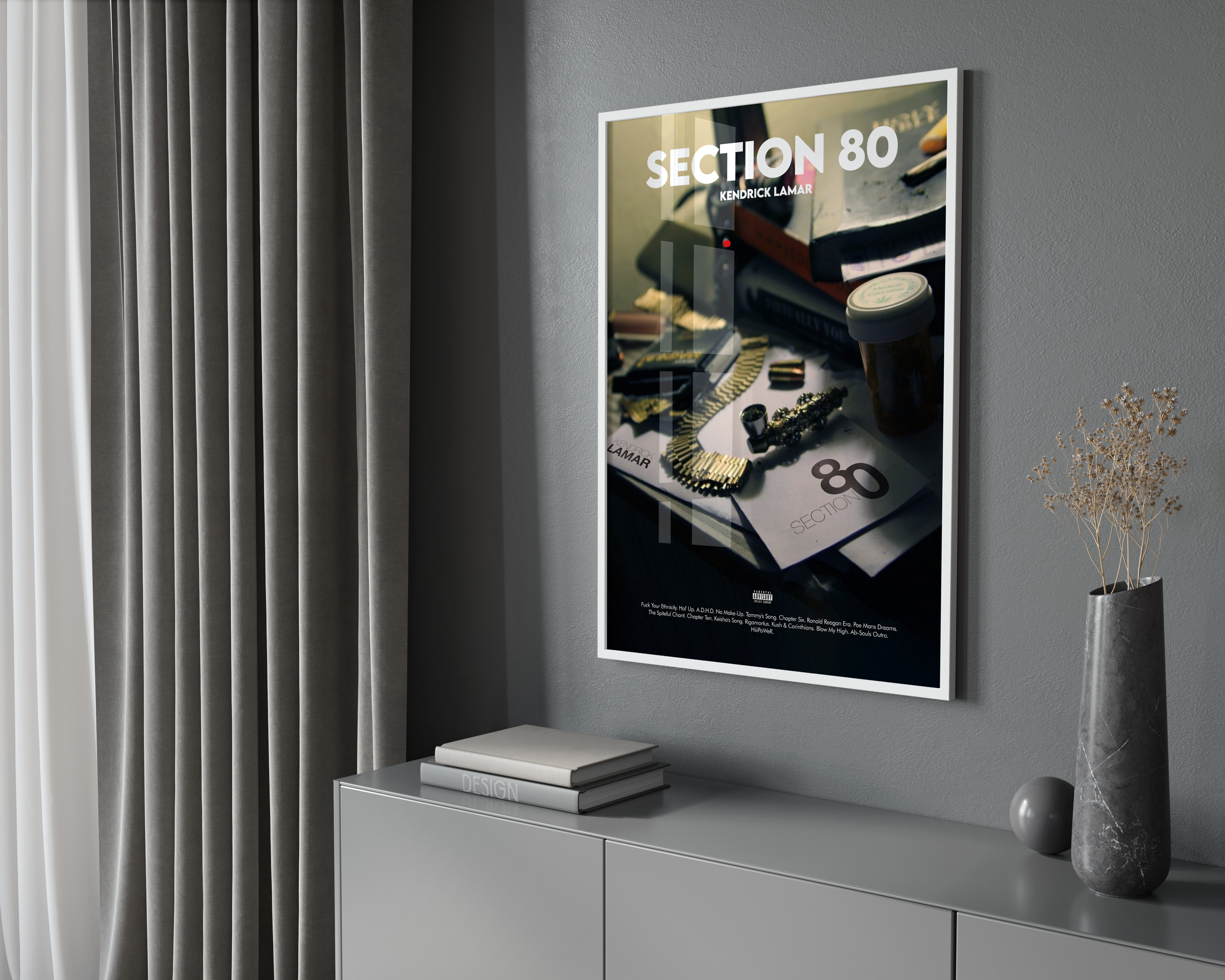 Kendrick Lamar 'Section 80' Poster | Hype Posters