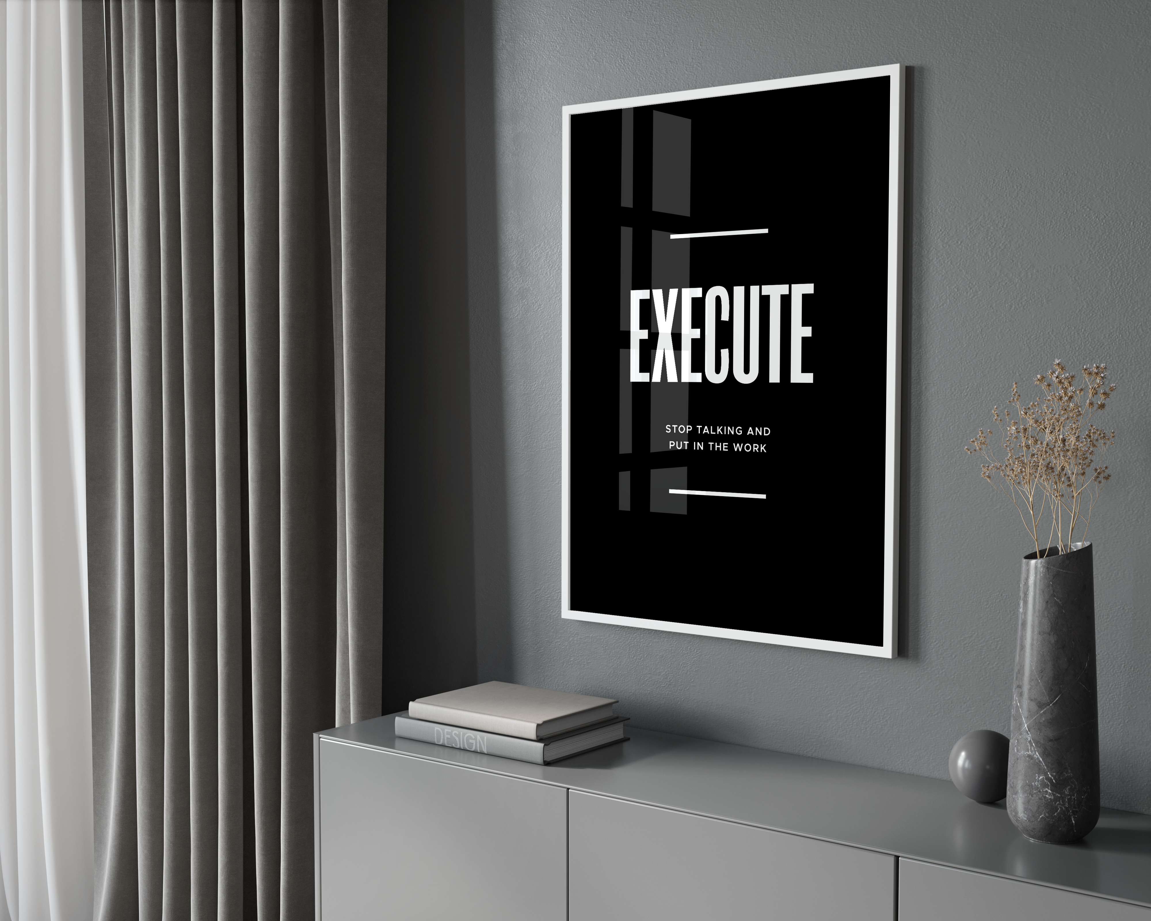 Execute Poster | Hype Posters