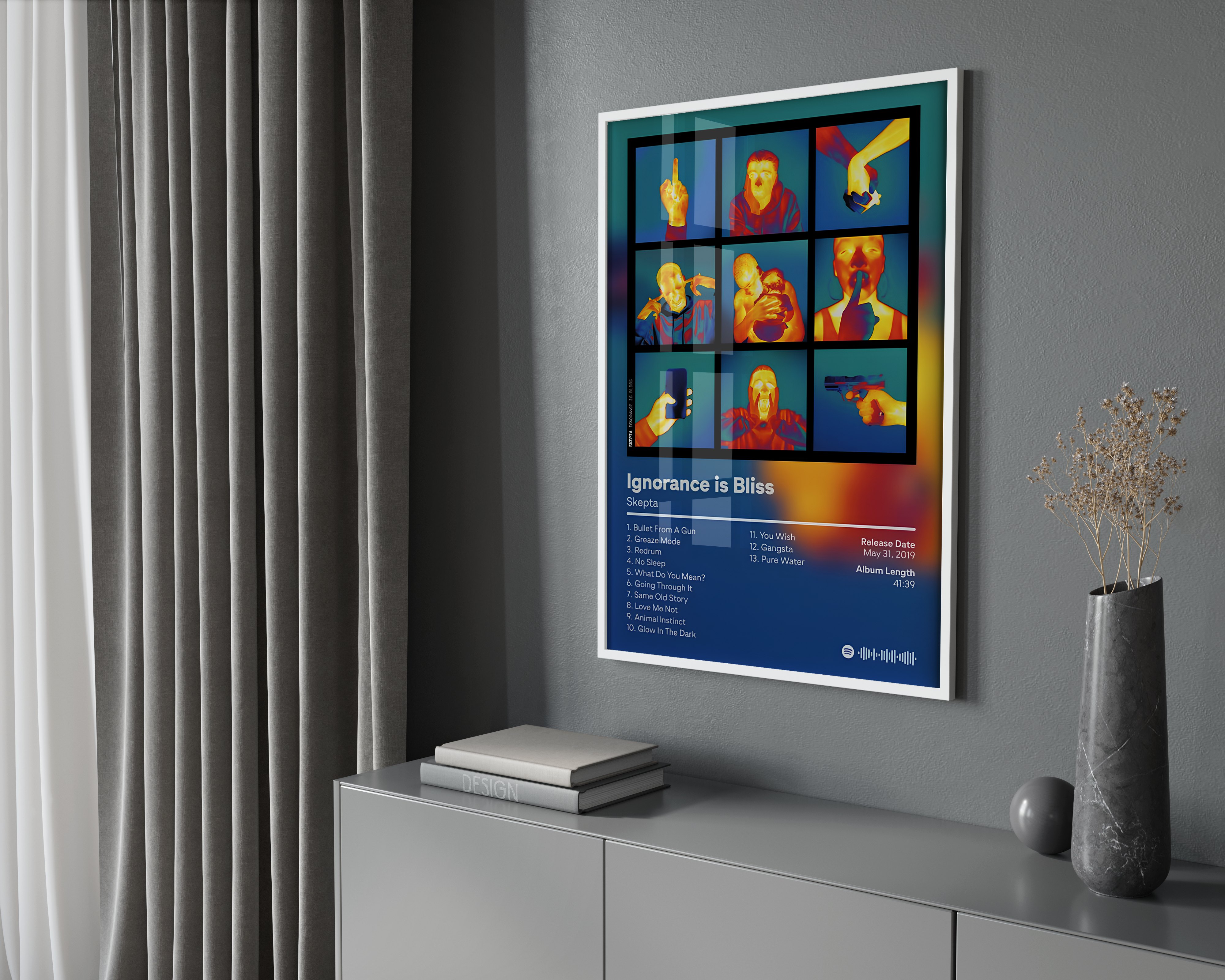 Skepta - "Ignorance Is Bliss" Album Poster | Hype Posters