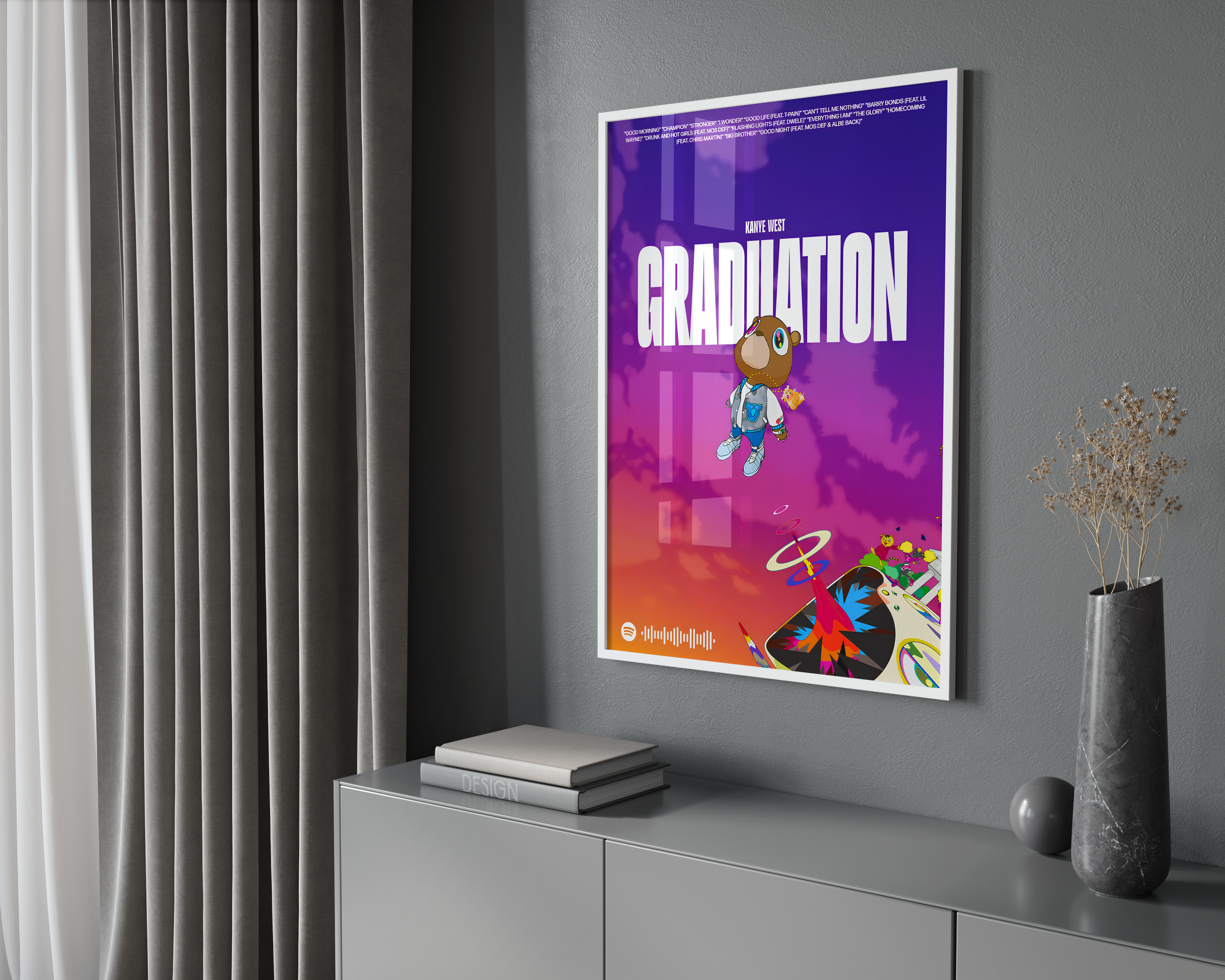 Kanye West 'Graduation' Poster | Hype Posters