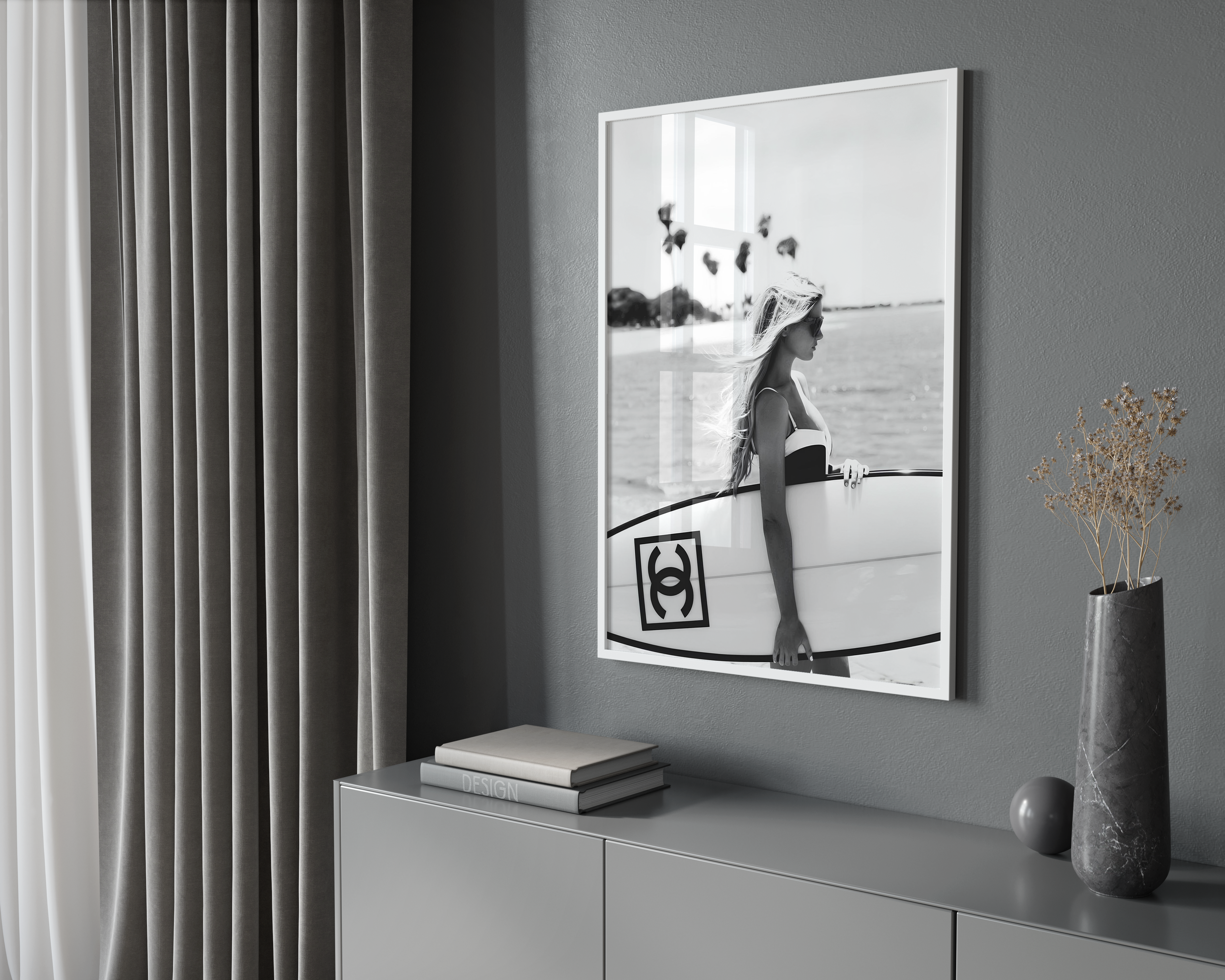 Chanel Surf Poster | Hype Posters