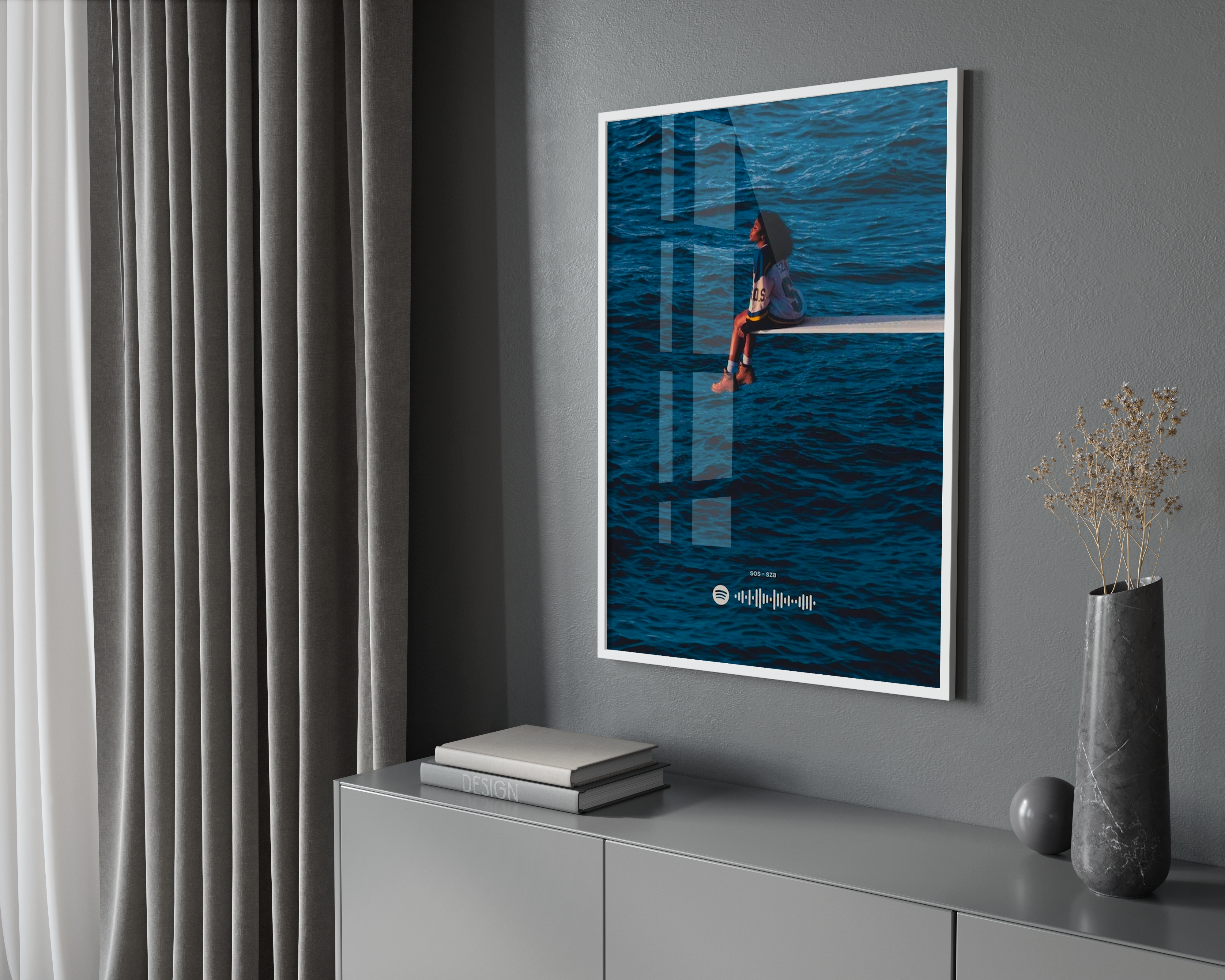 SZA 'SOS' Spotify Poster | Hype Posters