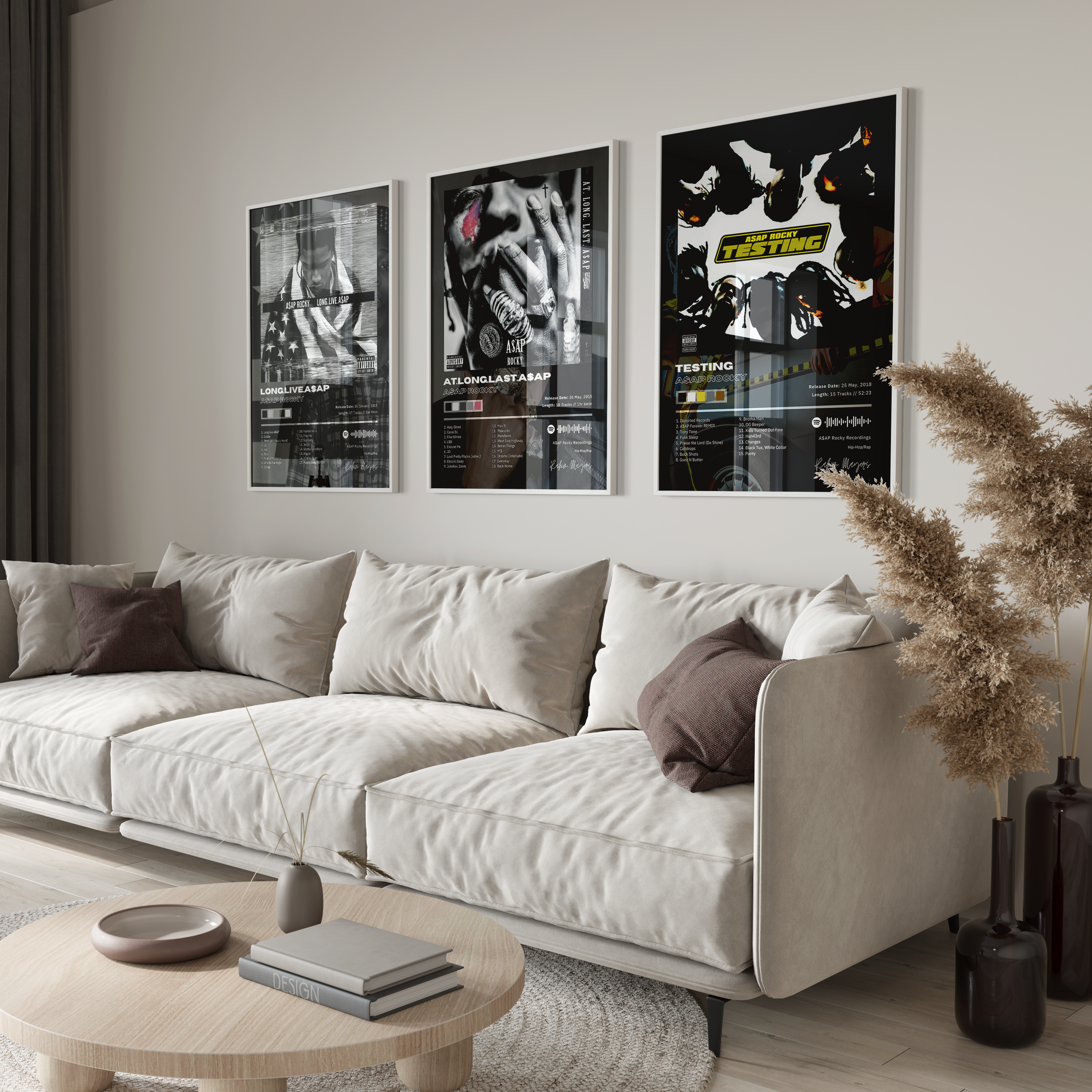 Asap Rocky Album Poster Set | Hype Posters