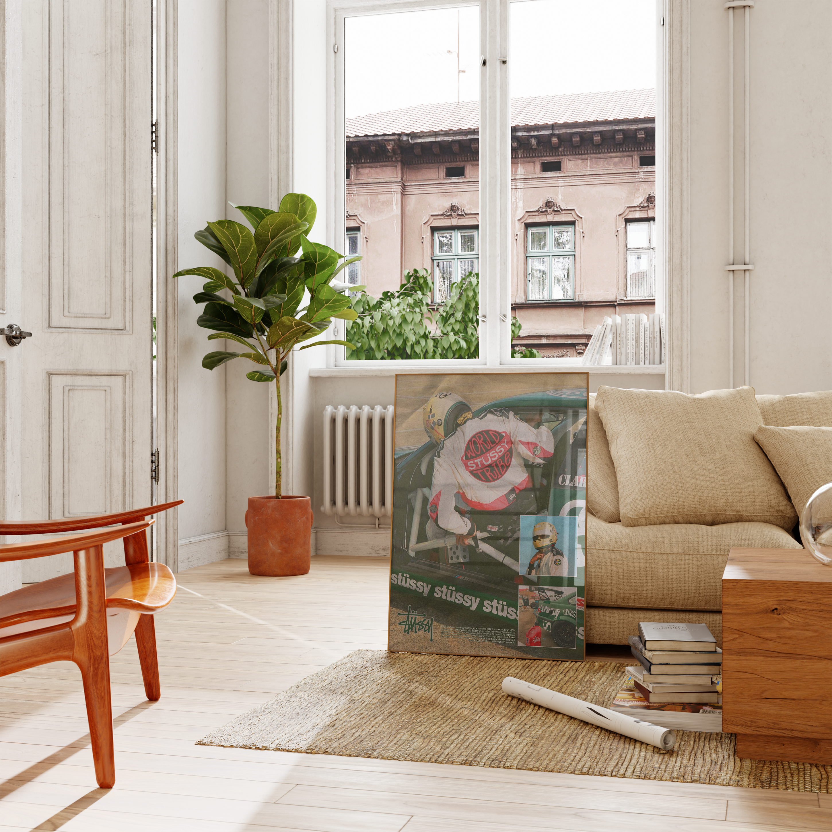 Stussy Motorsport Poster | Hype Posters