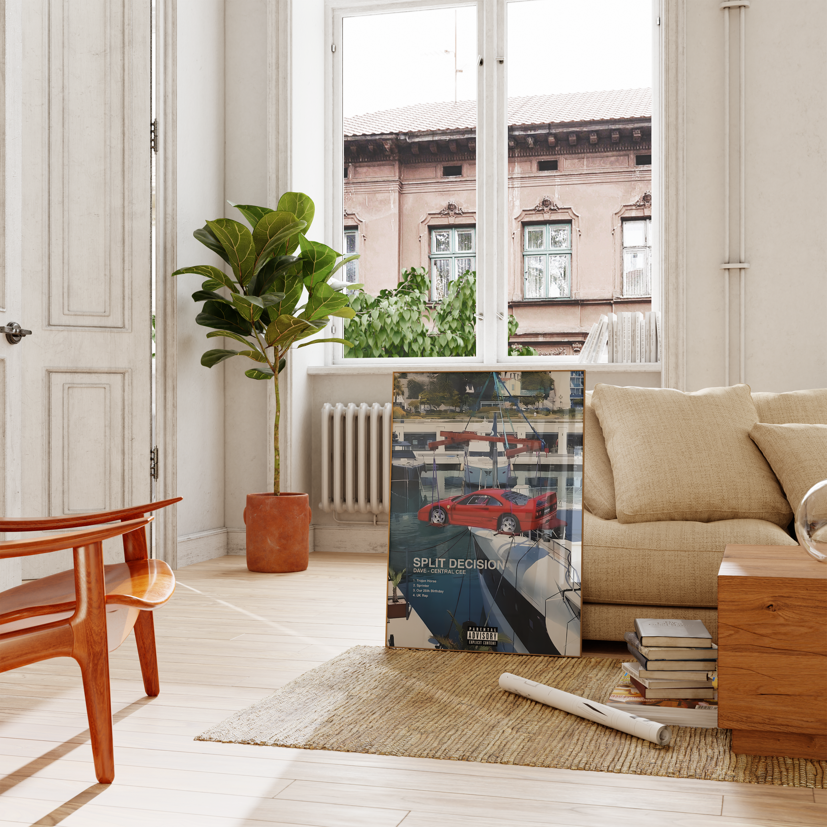 Central Cee Split Decision Poster | Hype Posters