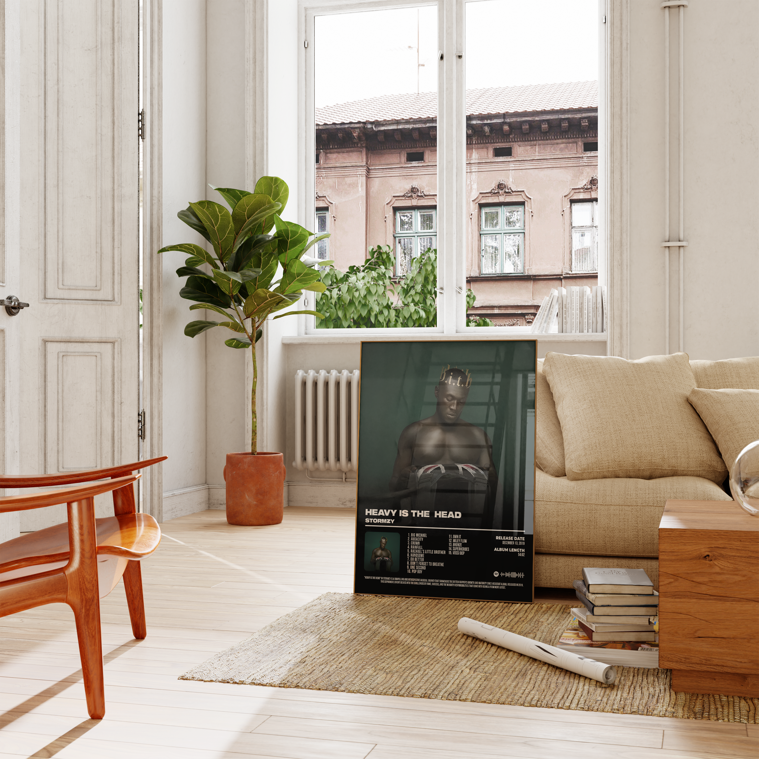 Stormzy 'Heavy Is The Head' Album Poster | Hype Posters