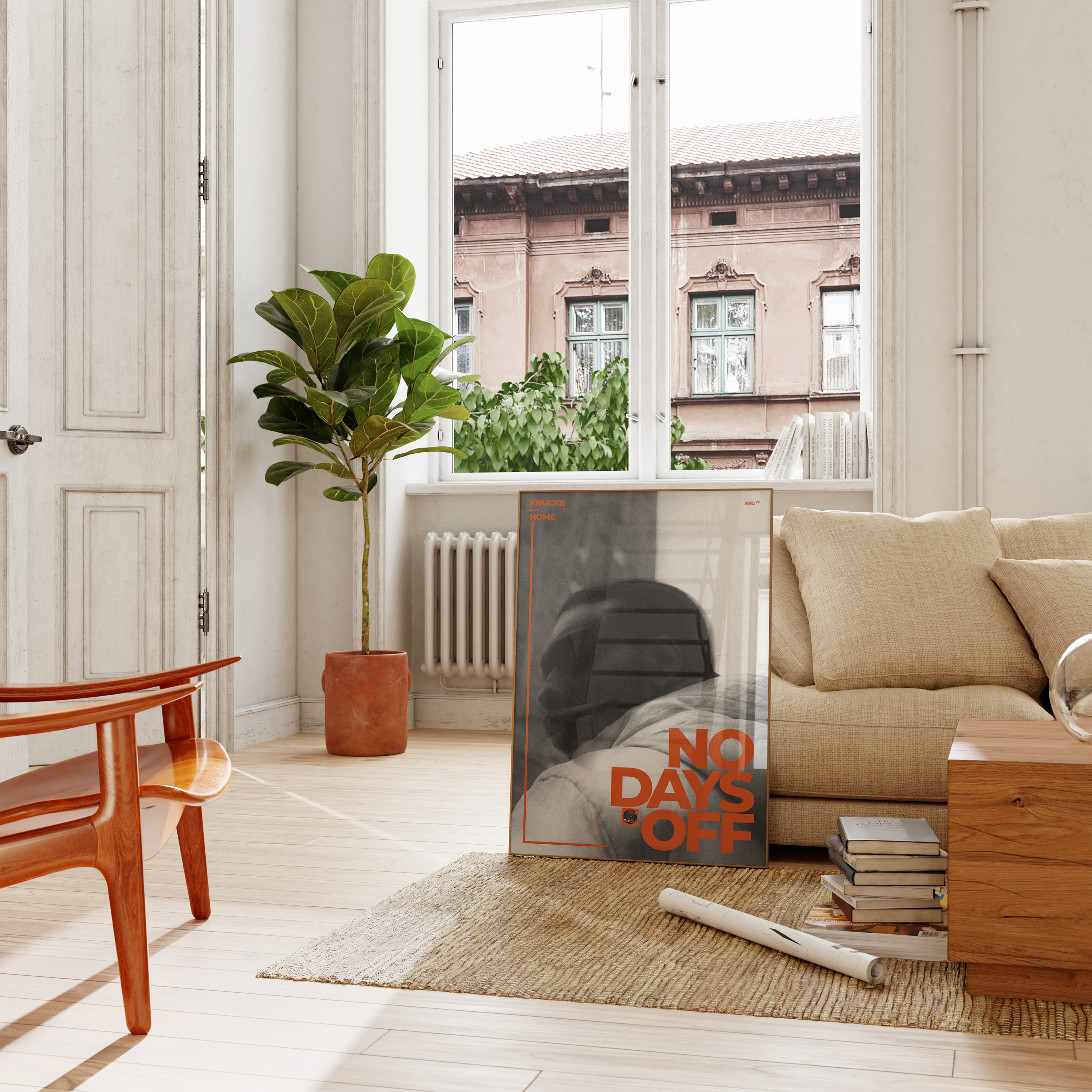 Knucks - No Days Off Poster | Hype Posters