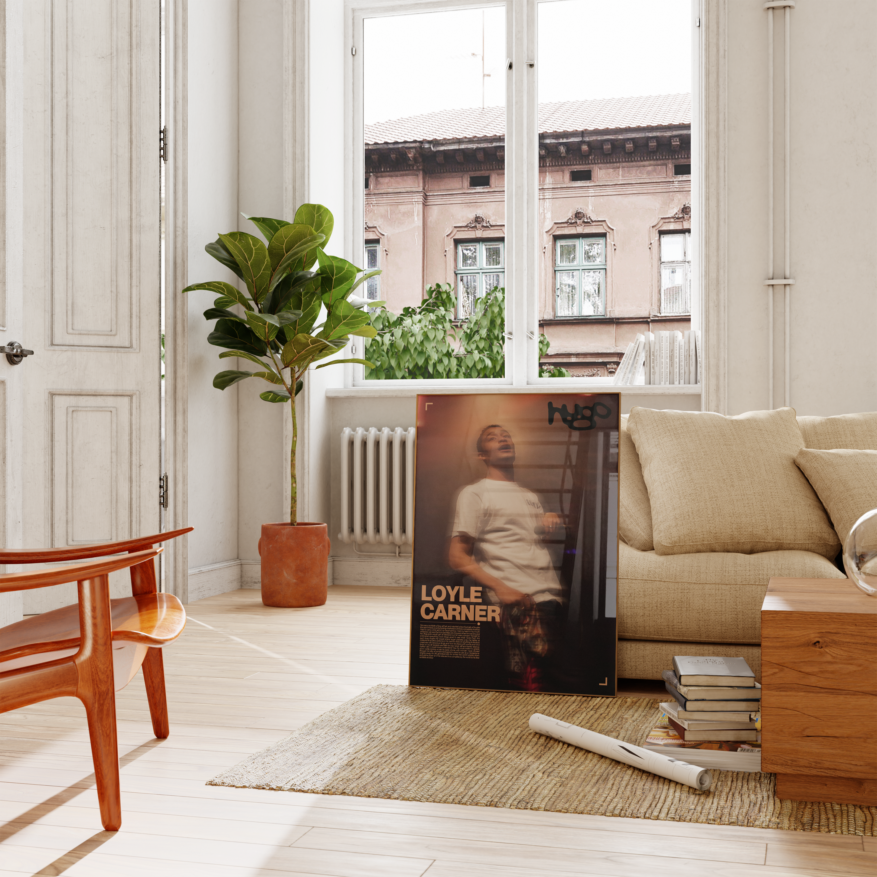 Loyle Carner - Snapshot Poster | Hype Posters