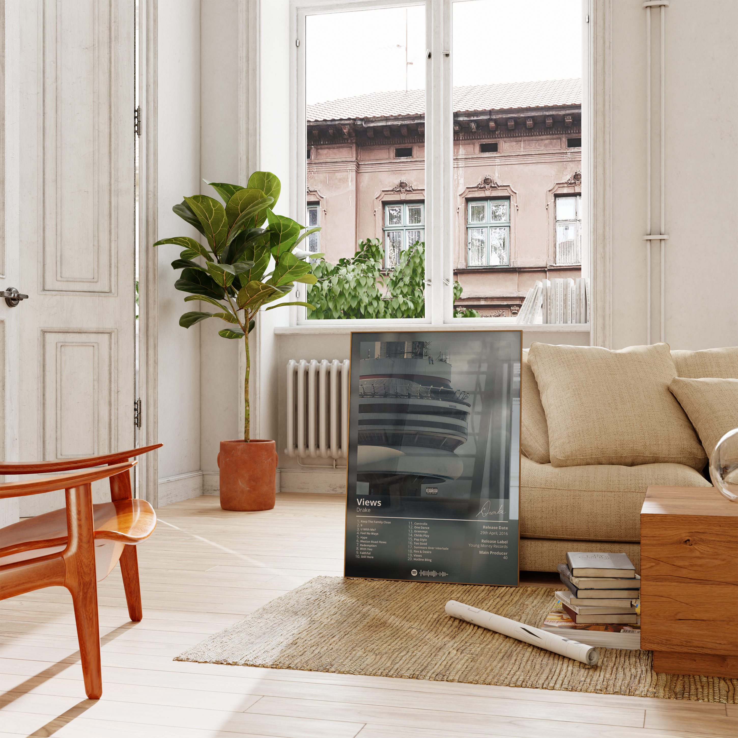 Drake 'Views' Album Poster | Hype Posters