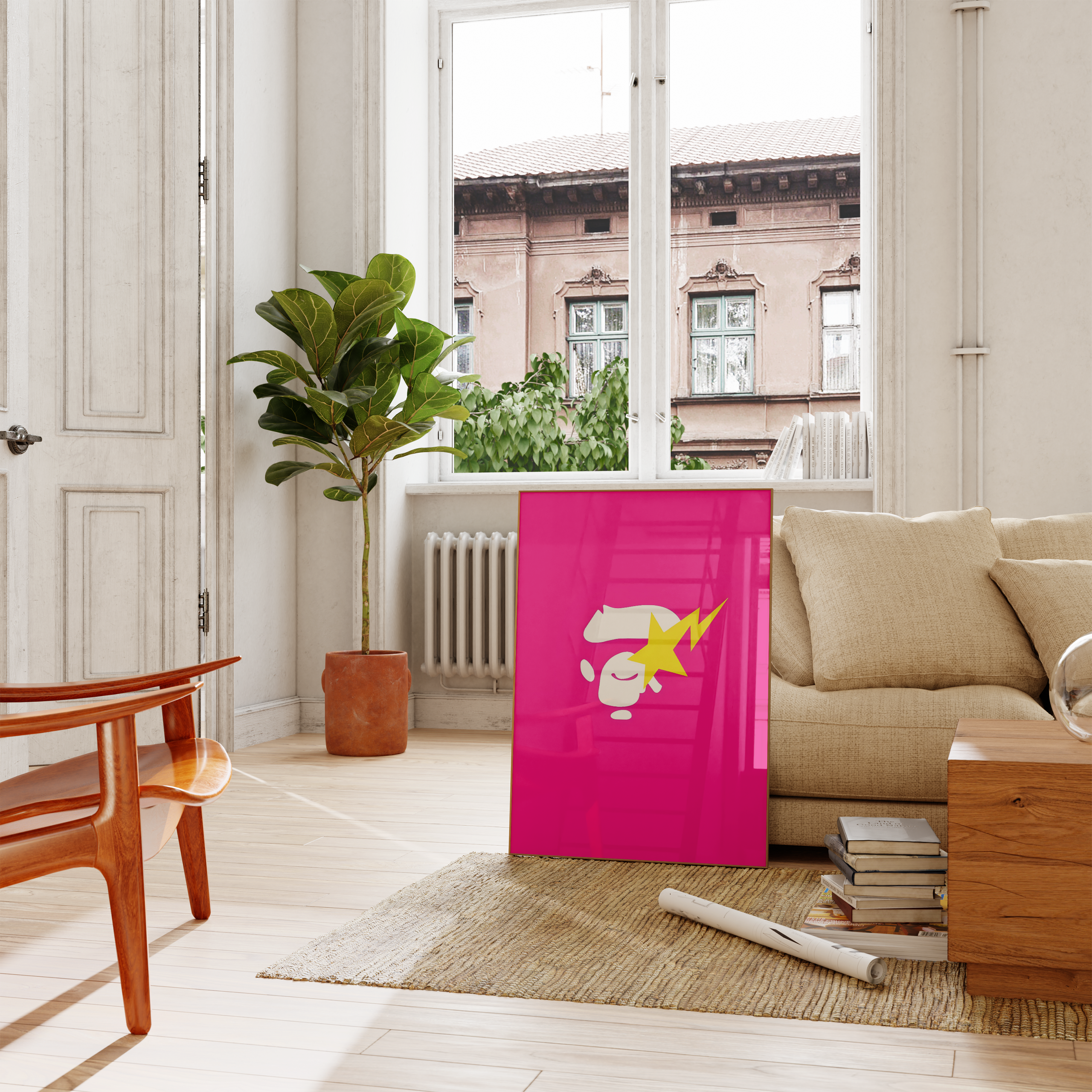 BAPE Pink Poster | Hype Posters