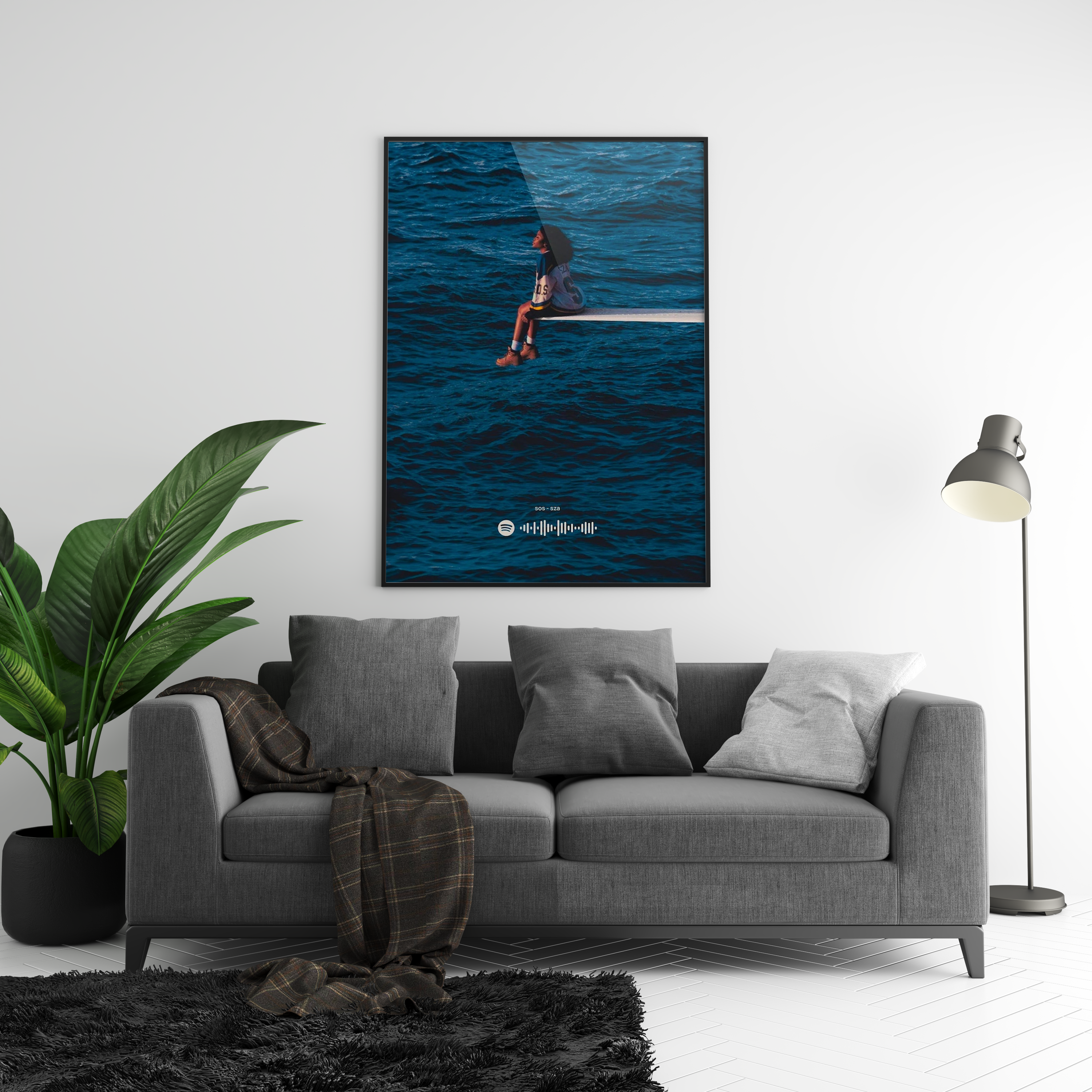 SZA 'SOS' Spotify Poster | Hype Posters