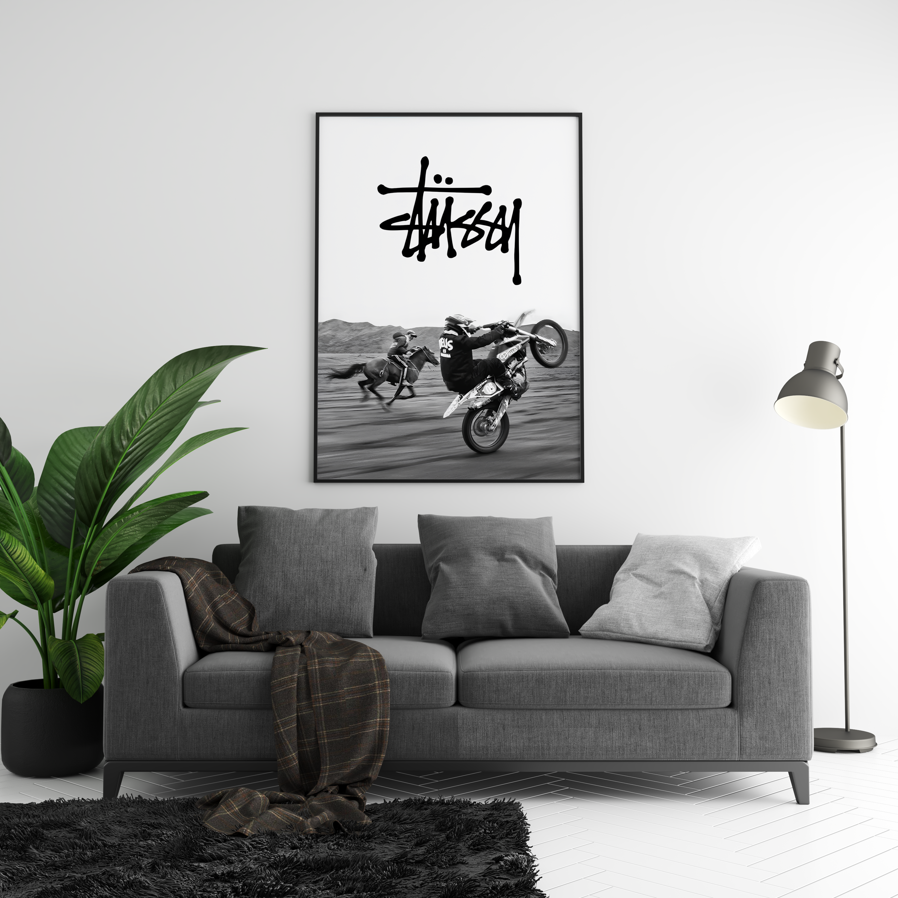 Stussy Motorbike Poster | Hype Posters