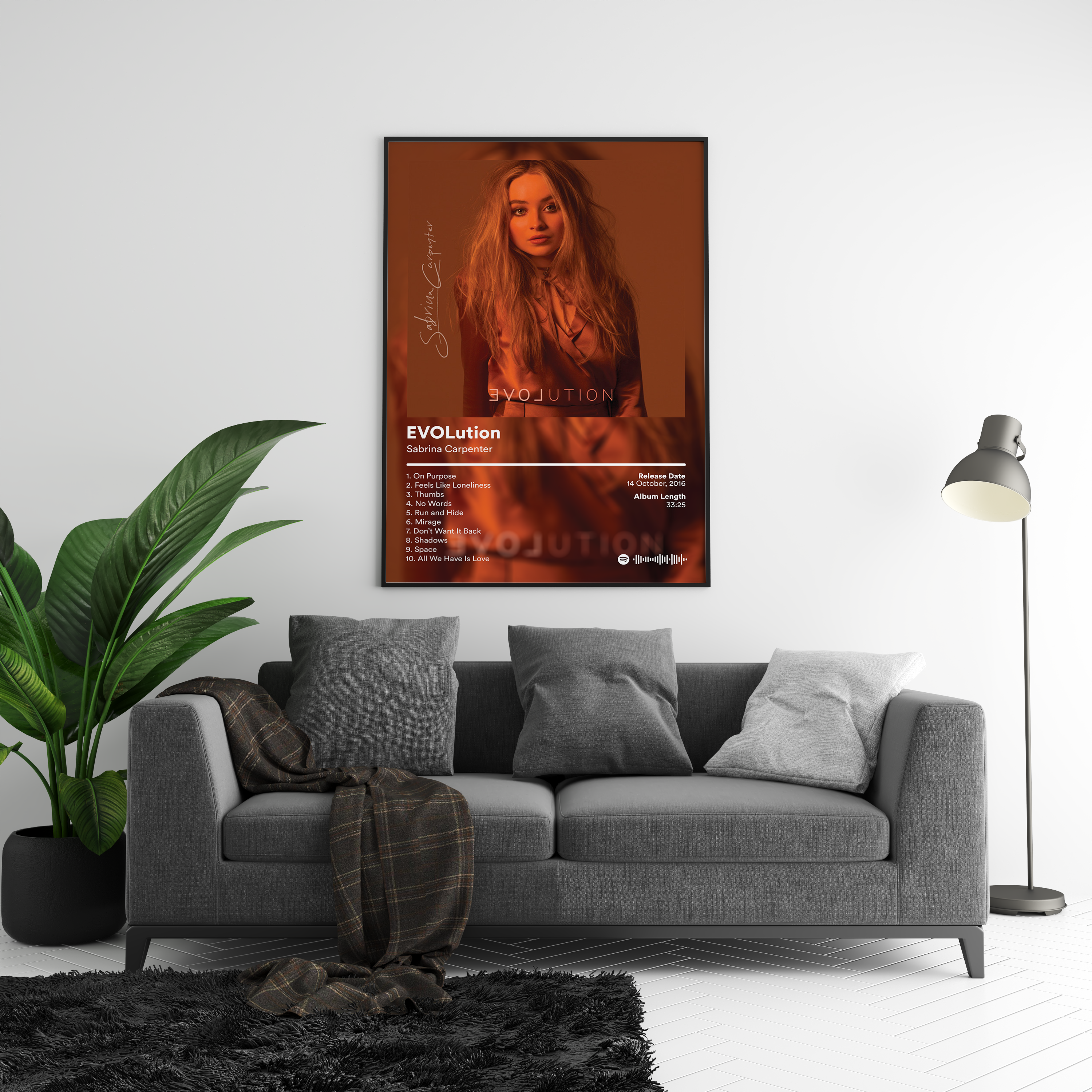 Sabrina Carpenter 'EVOLution' Album Poster | Hype Posters