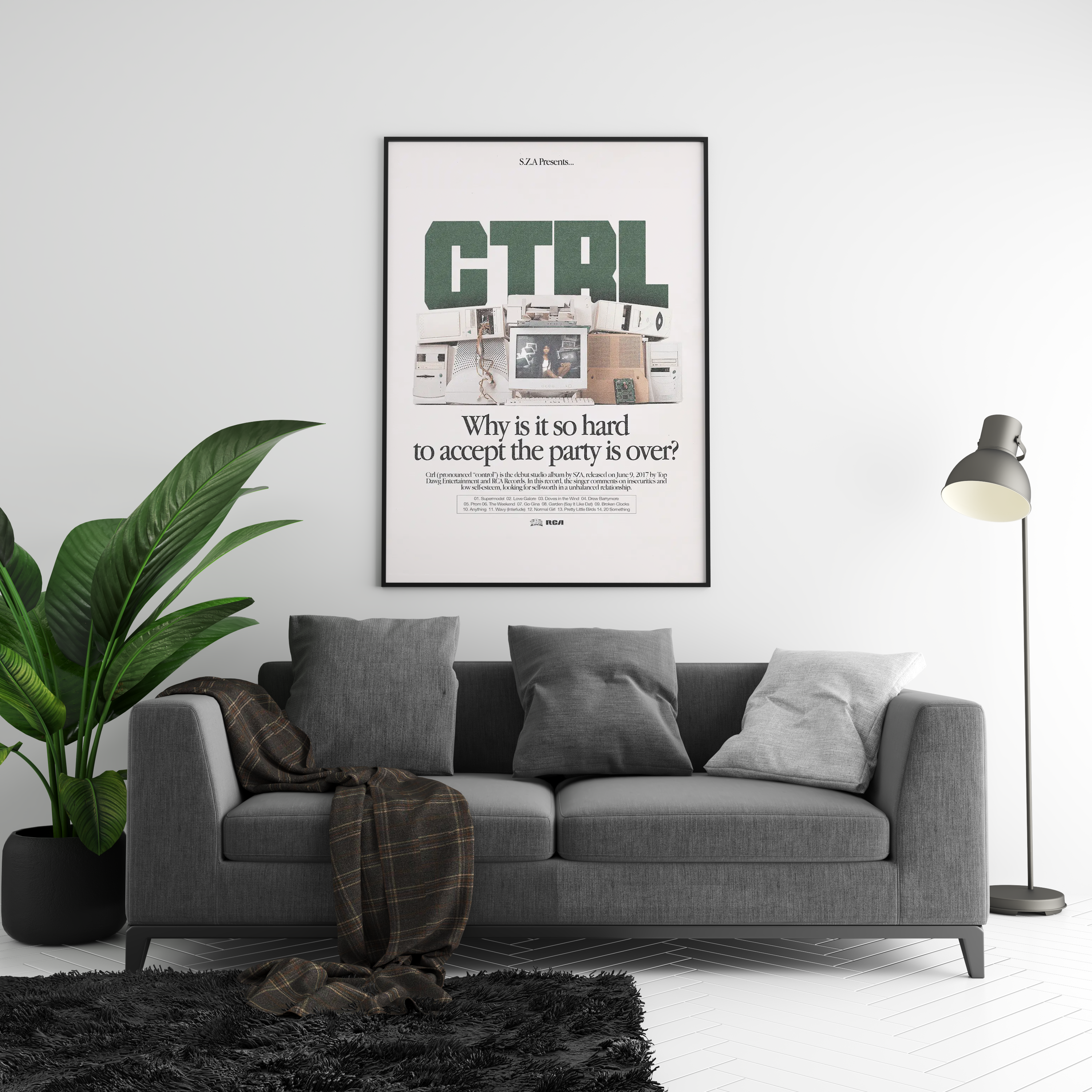 SZA 'CTRL' Poster | Hype Posters