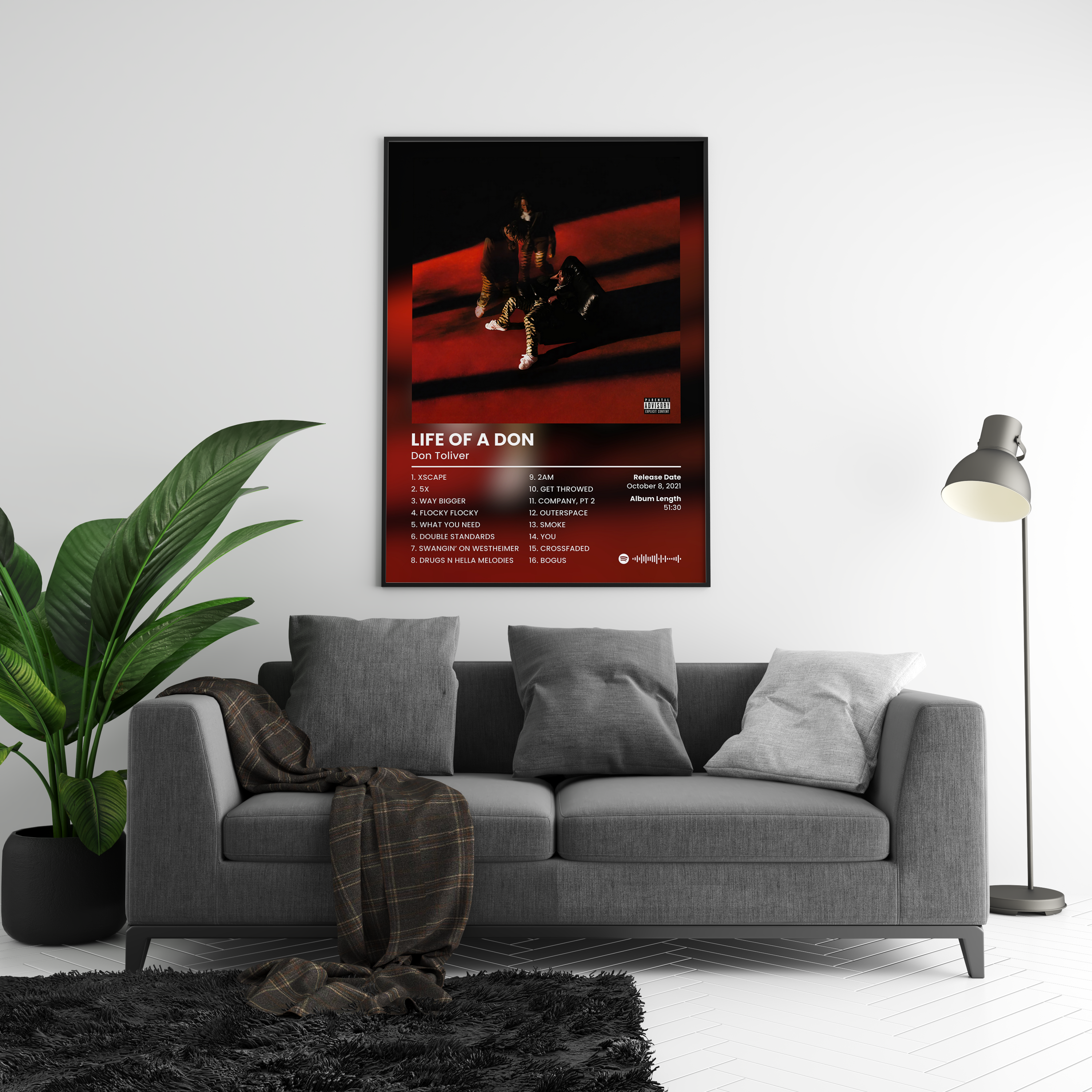 Don Toliver 'Life Of A Don' Album Poster | Hype Posters