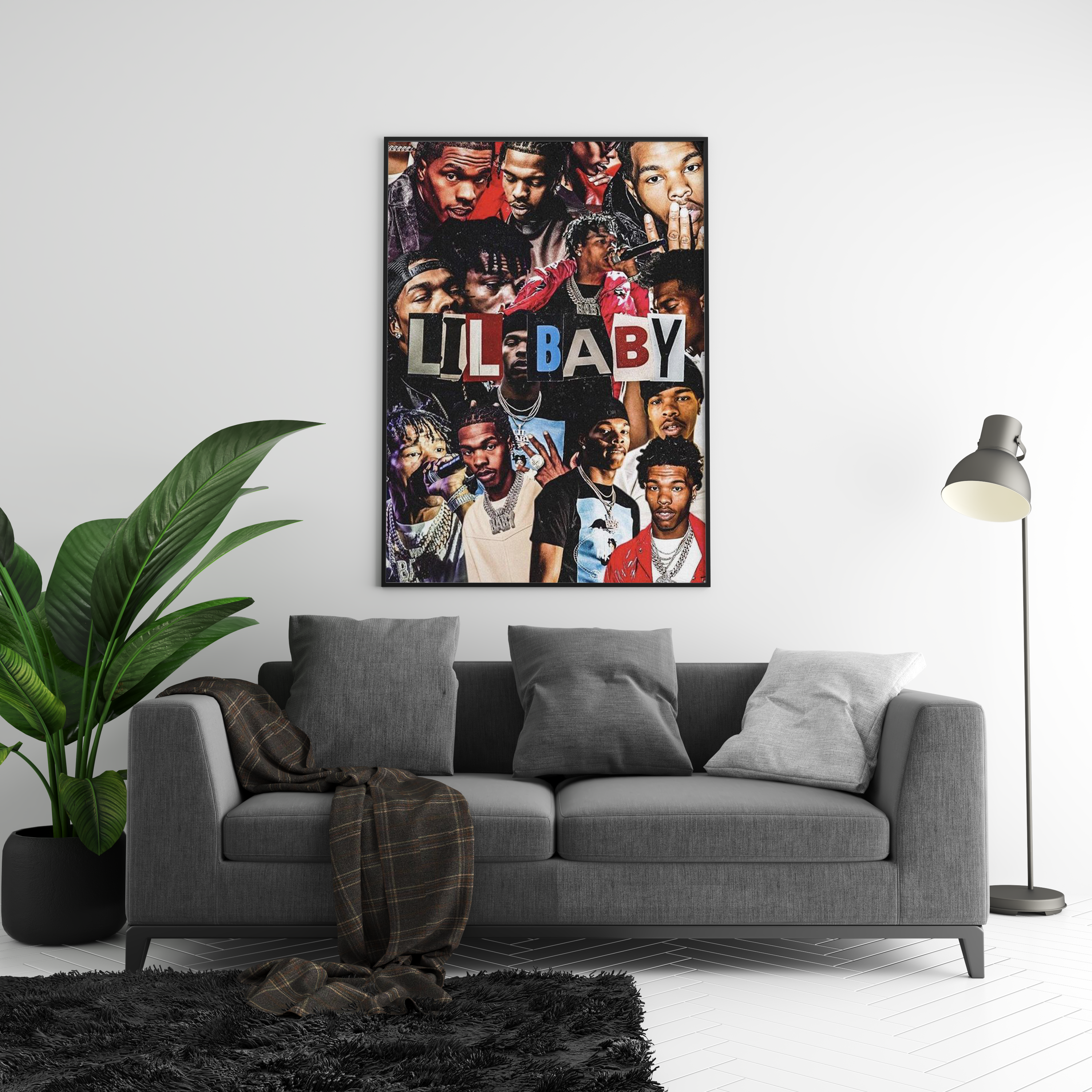 Lil Baby Collage Poster | Hype Posters
