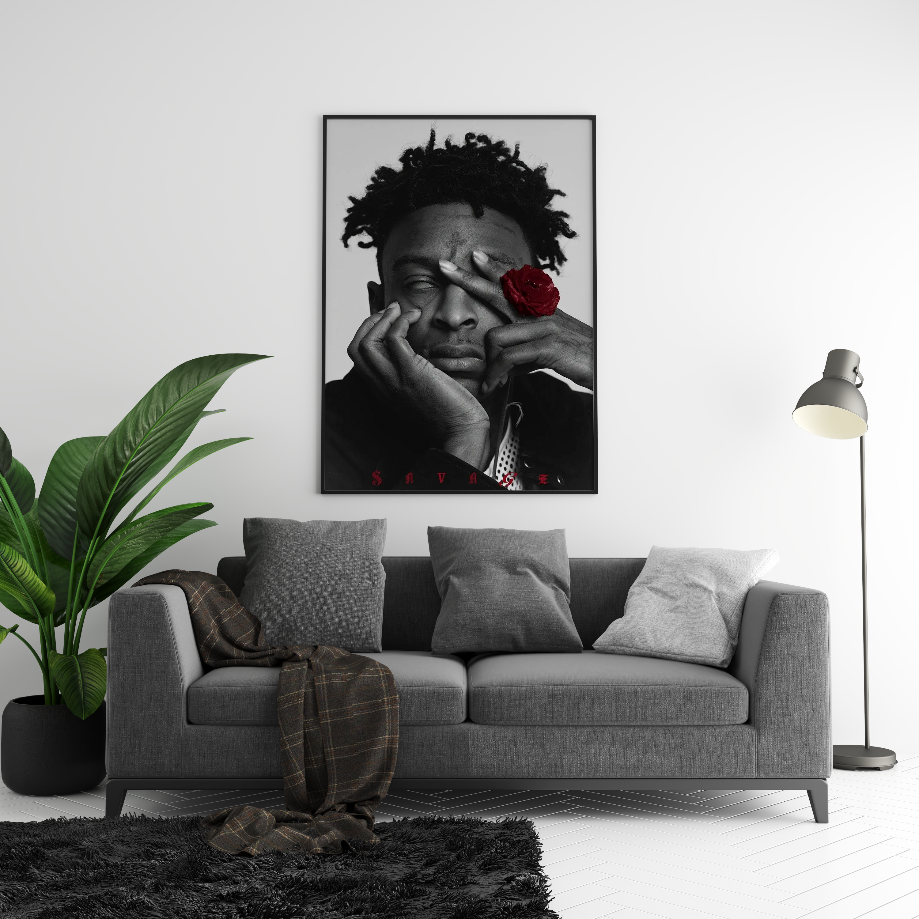 21 Savage - Rose Poster | Hype Posters