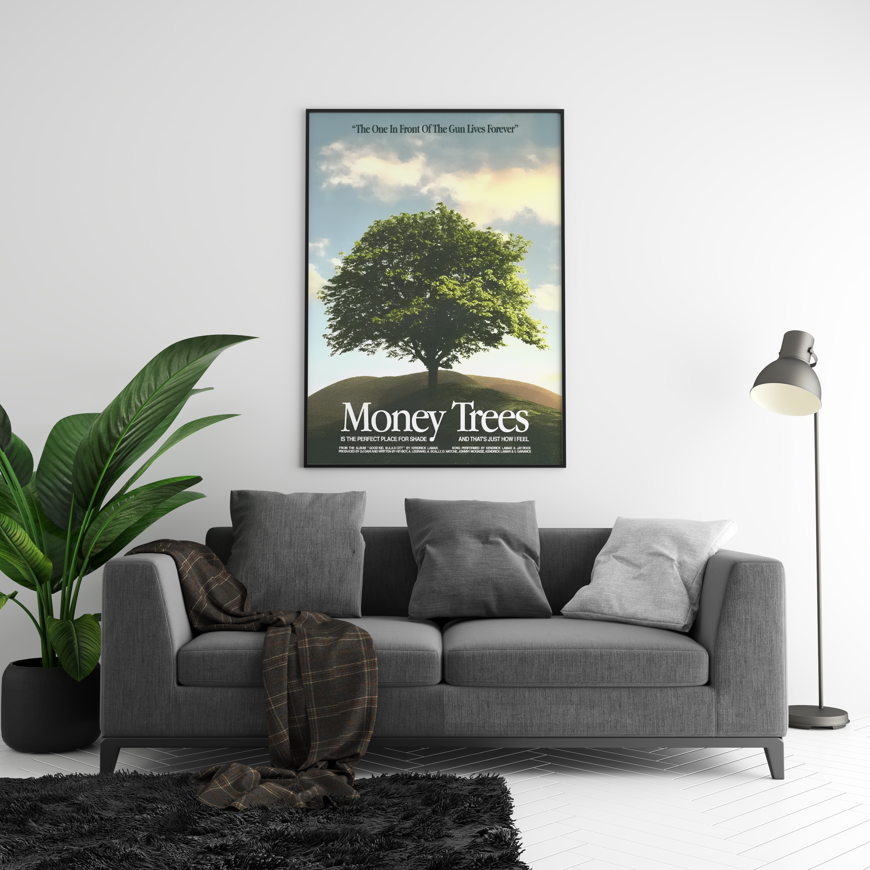 Kendrick Lamar 'Money Trees' Poster | Hype Posters