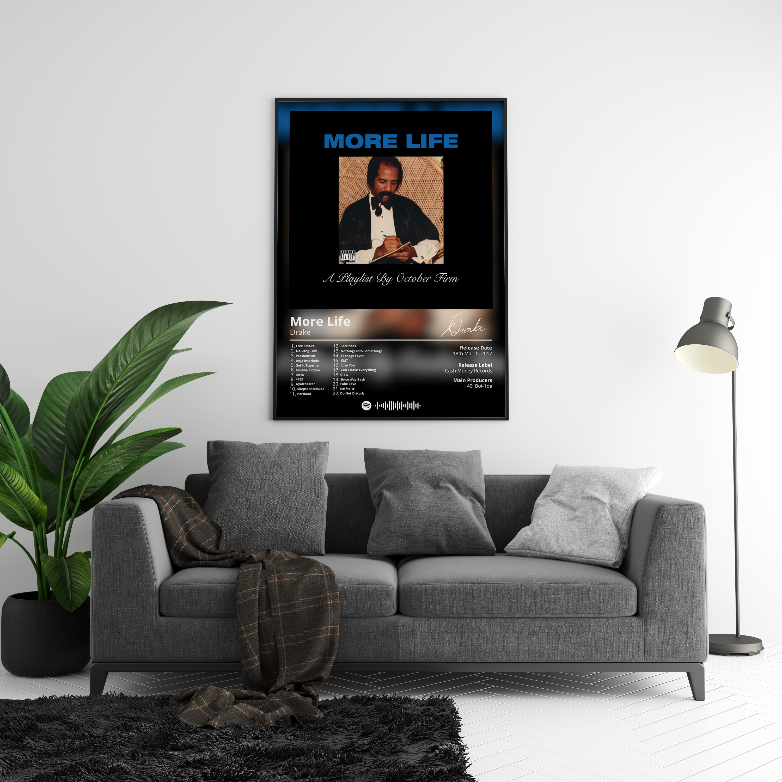 Drake 'More Life' Album Poster | Hype Posters