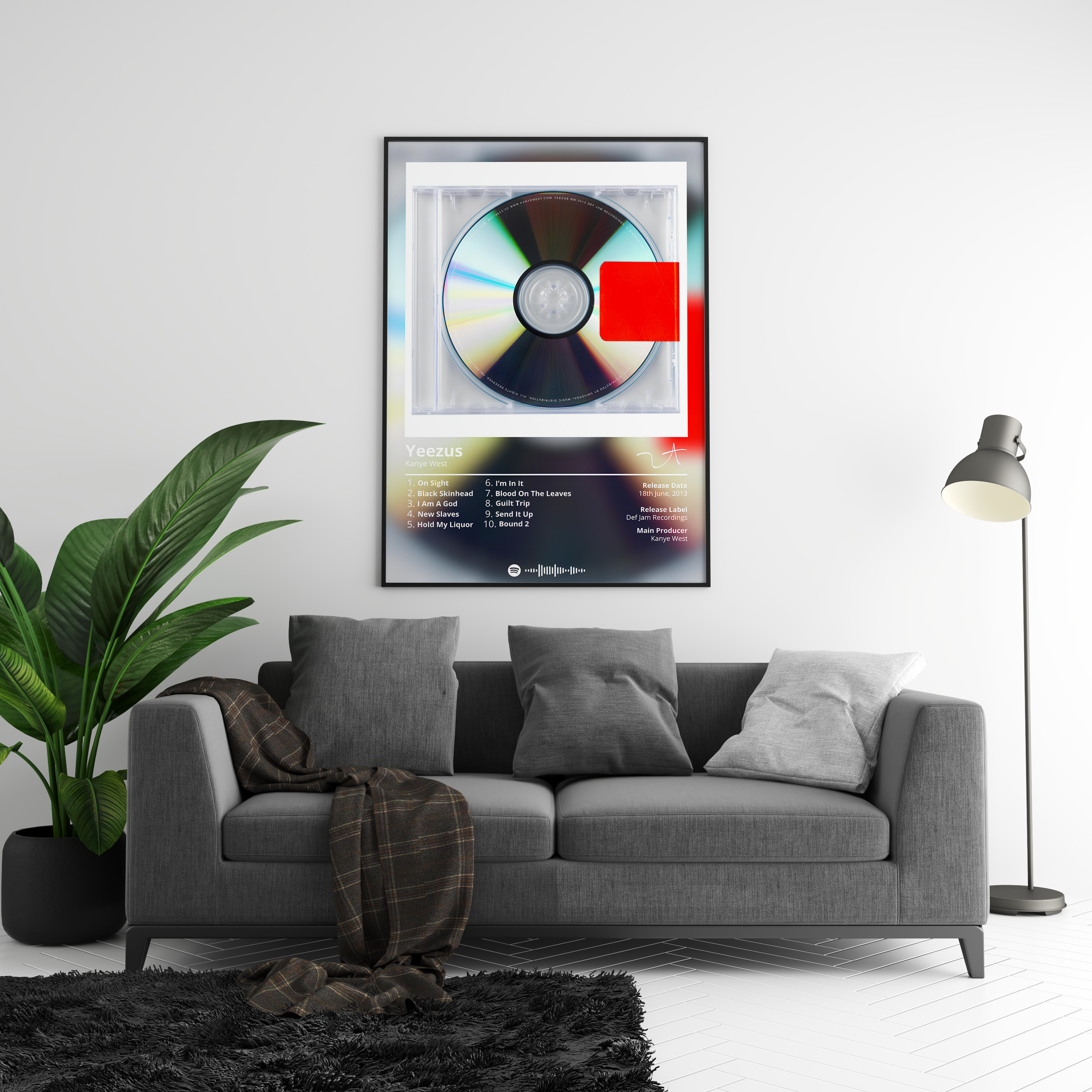 Kanye West 'Yeezus' Album Poster | Hype Posters