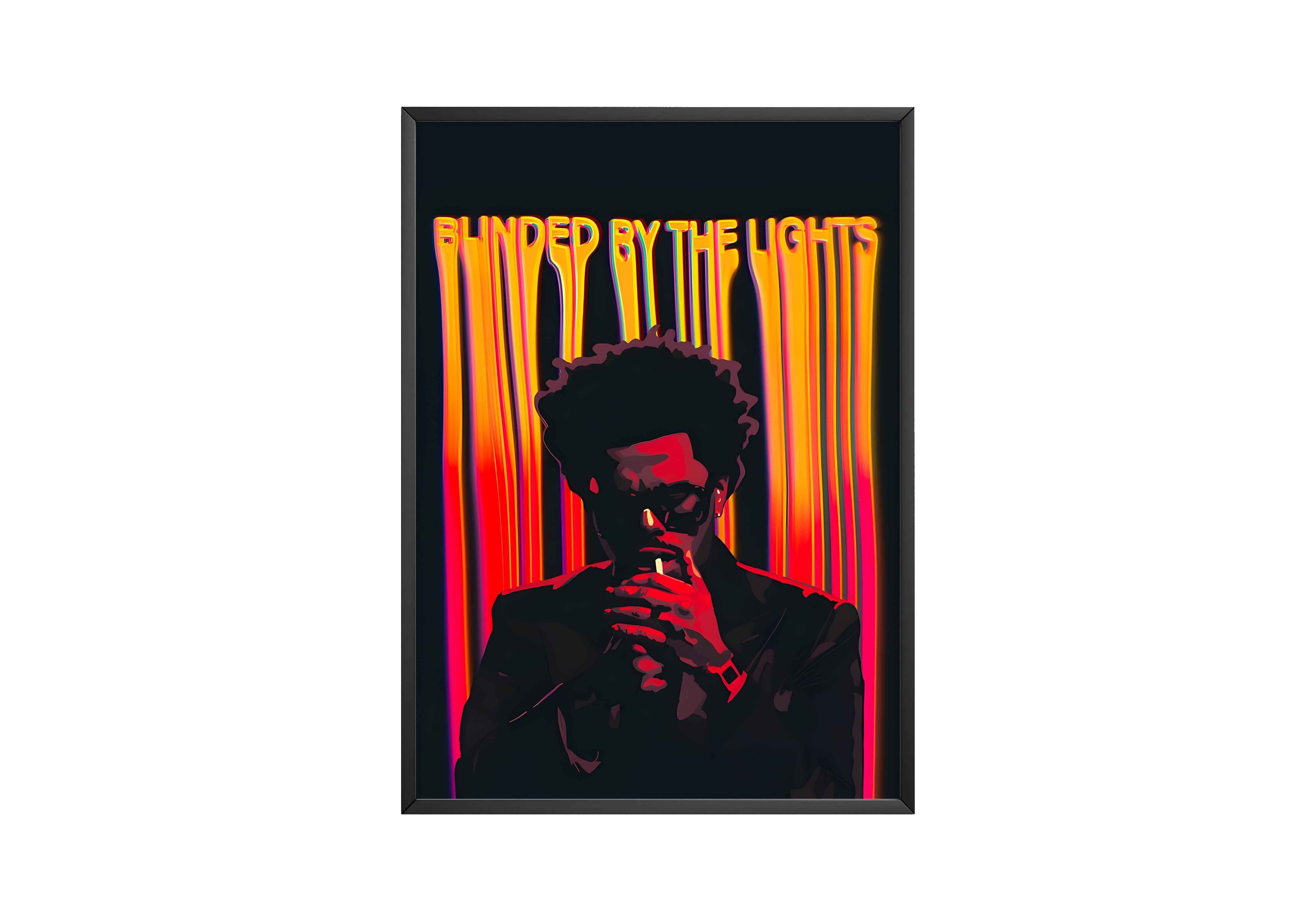 The Weeknd 'Blurred Lights' Poster | Hype Posters