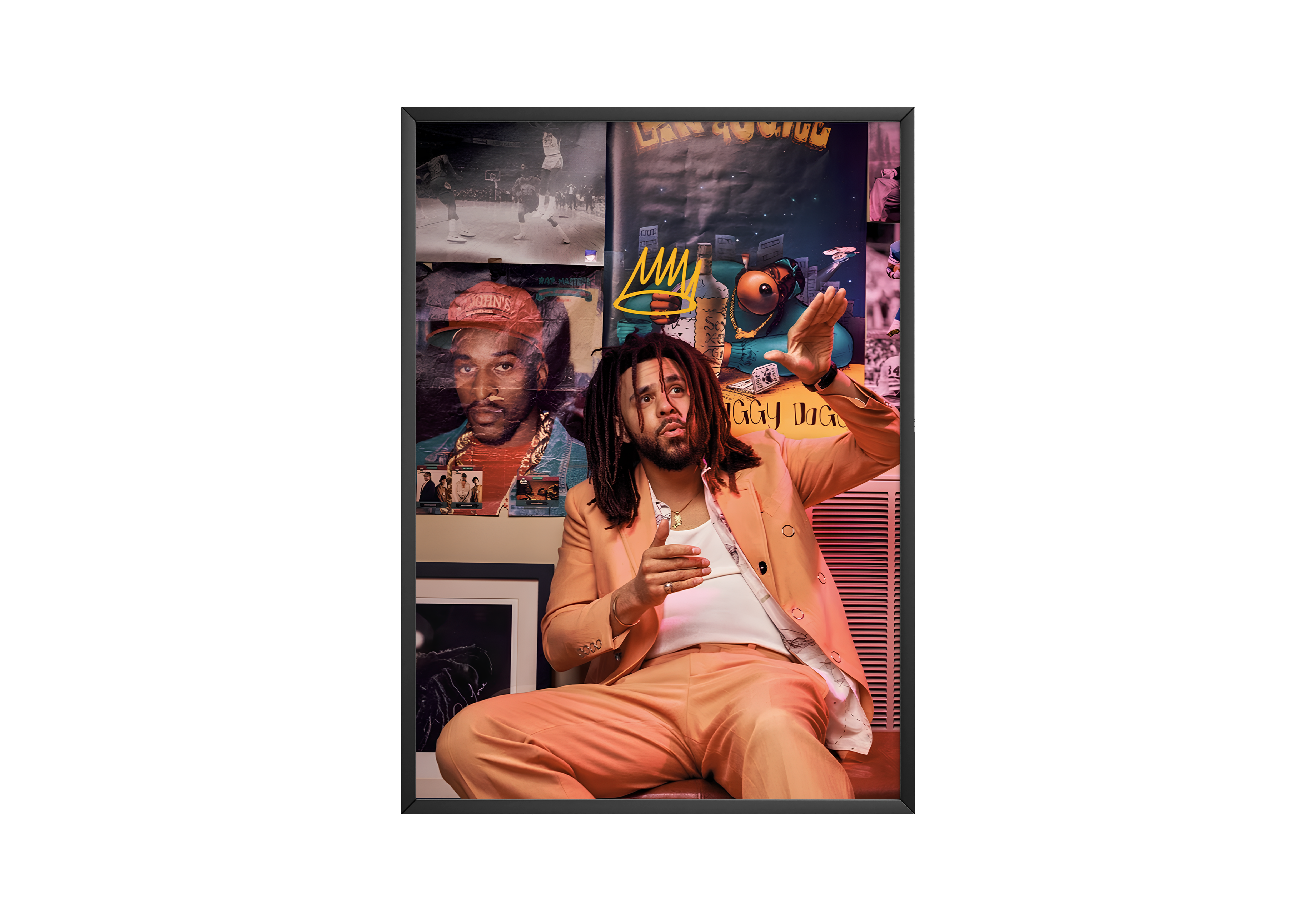 J Cole - King Cole Poster | Hype Posters