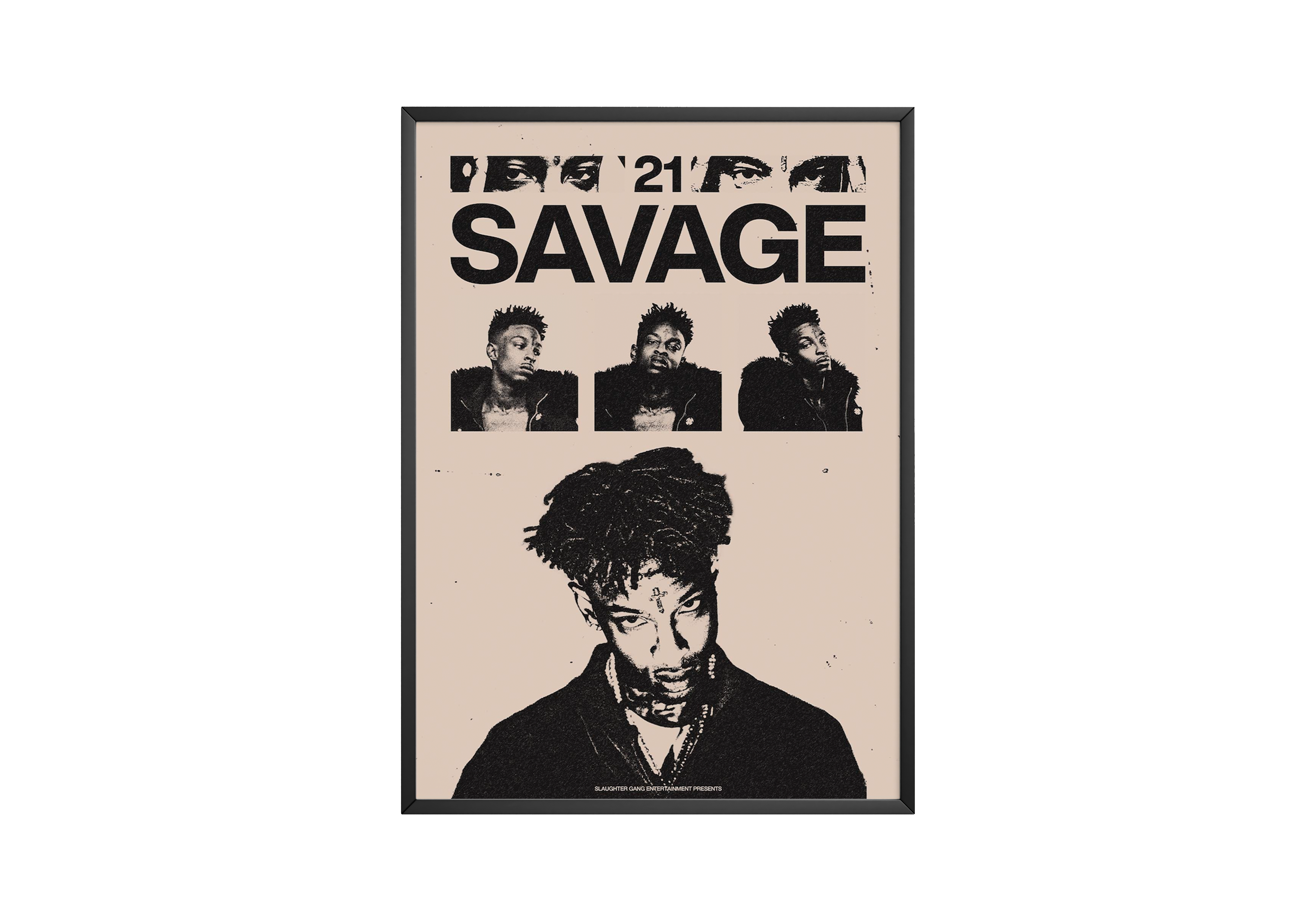 21 Savage 'Trio' Poster | Hype Posters