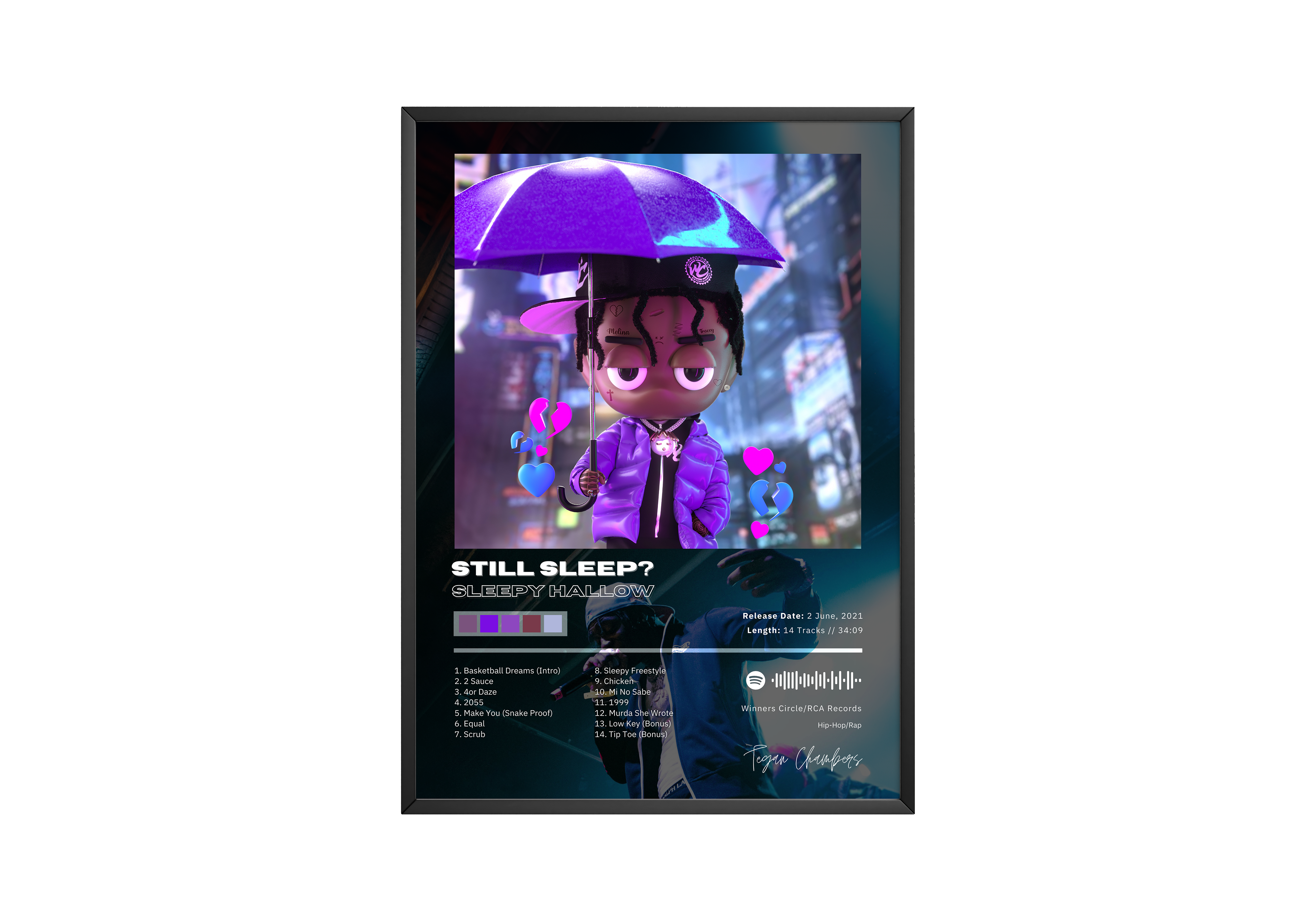 Sleepy Hallow 'Still Sleep? Album Poster | Hype Posters