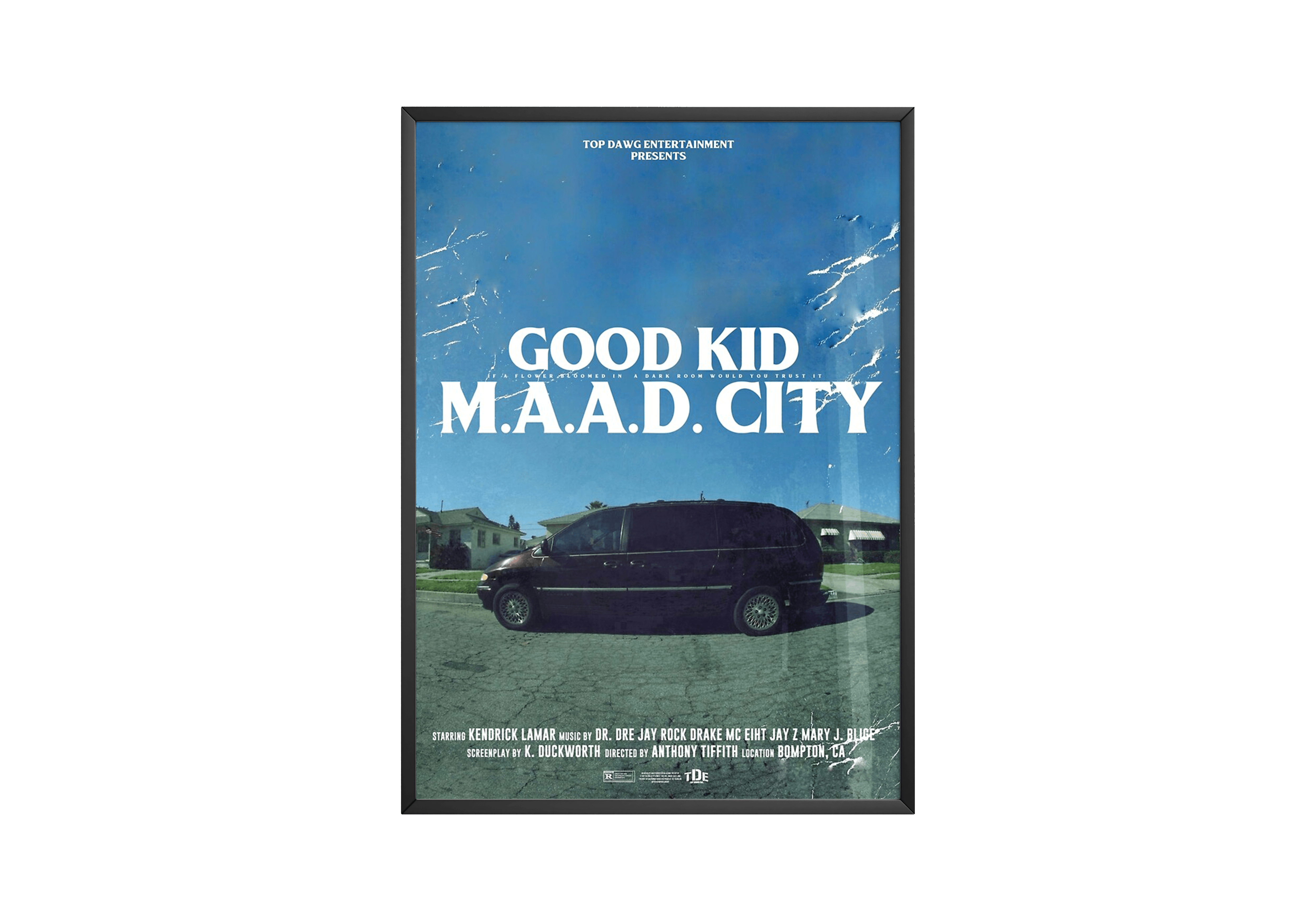 Kendrick Lamar 'Good Kid MAAD City' Poster | Hype Posters