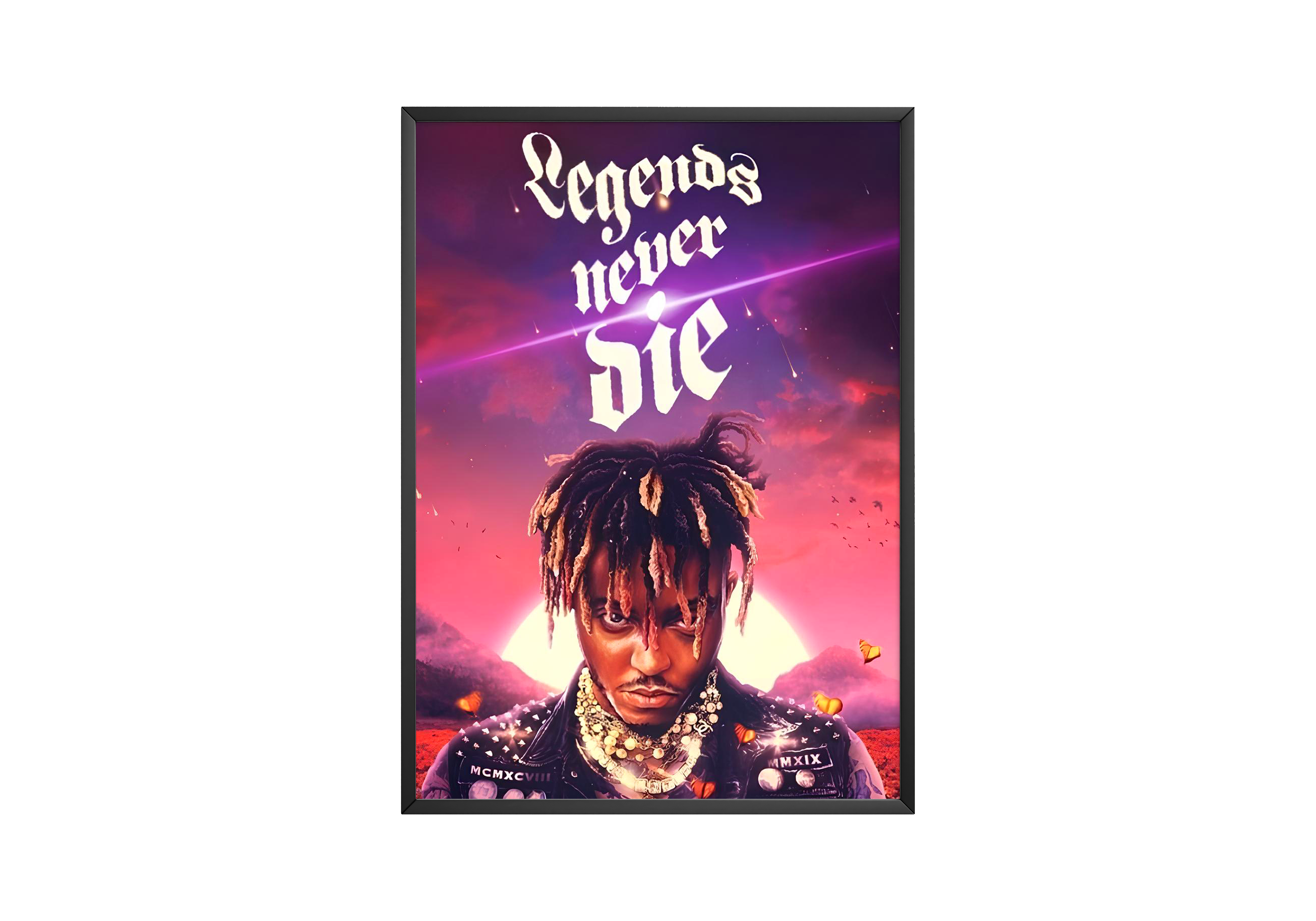 Juice WRLD 'Legends Never Die' V2 Poster | Hype Posters