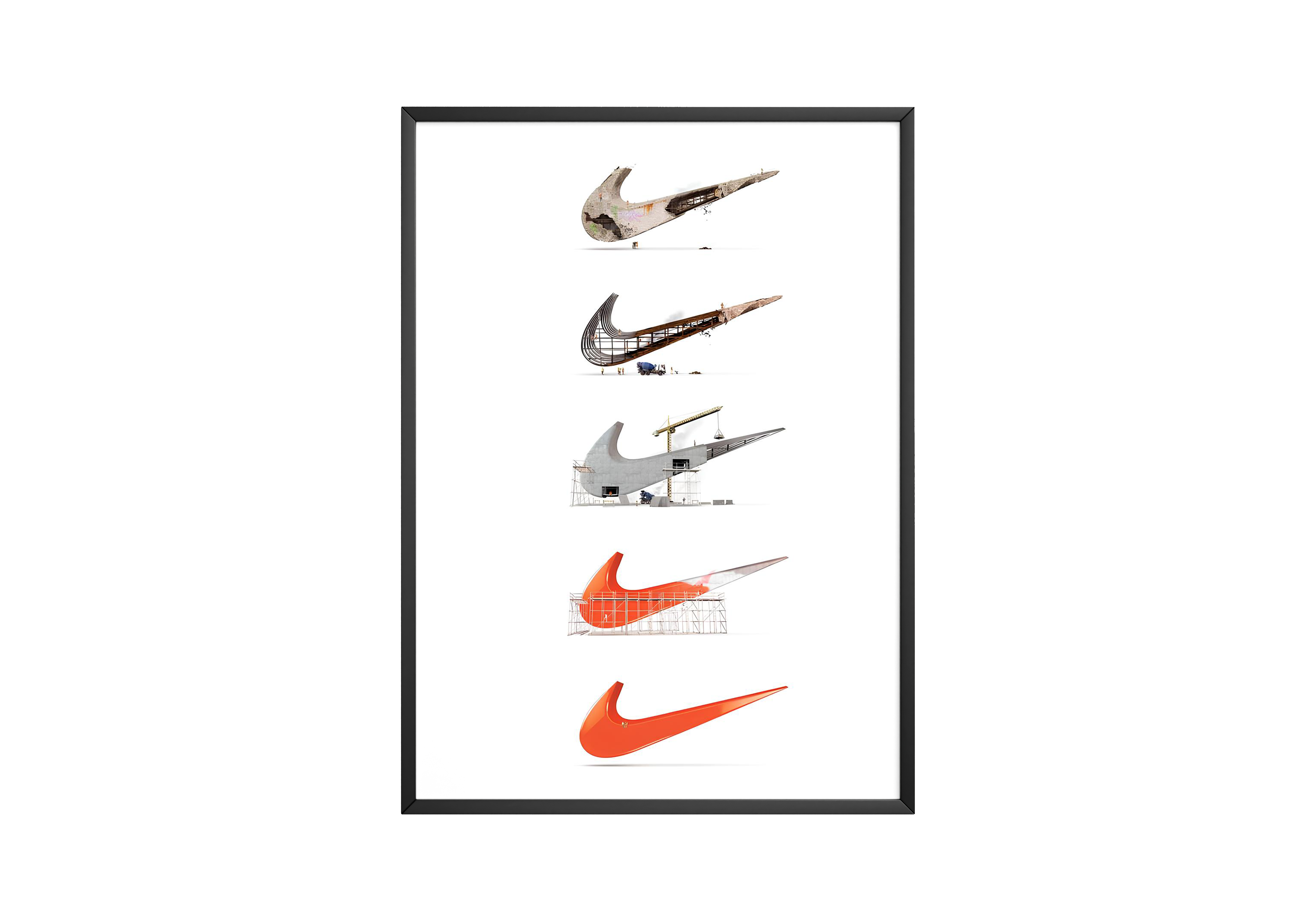 Nike Construction Poster | Hype Posters