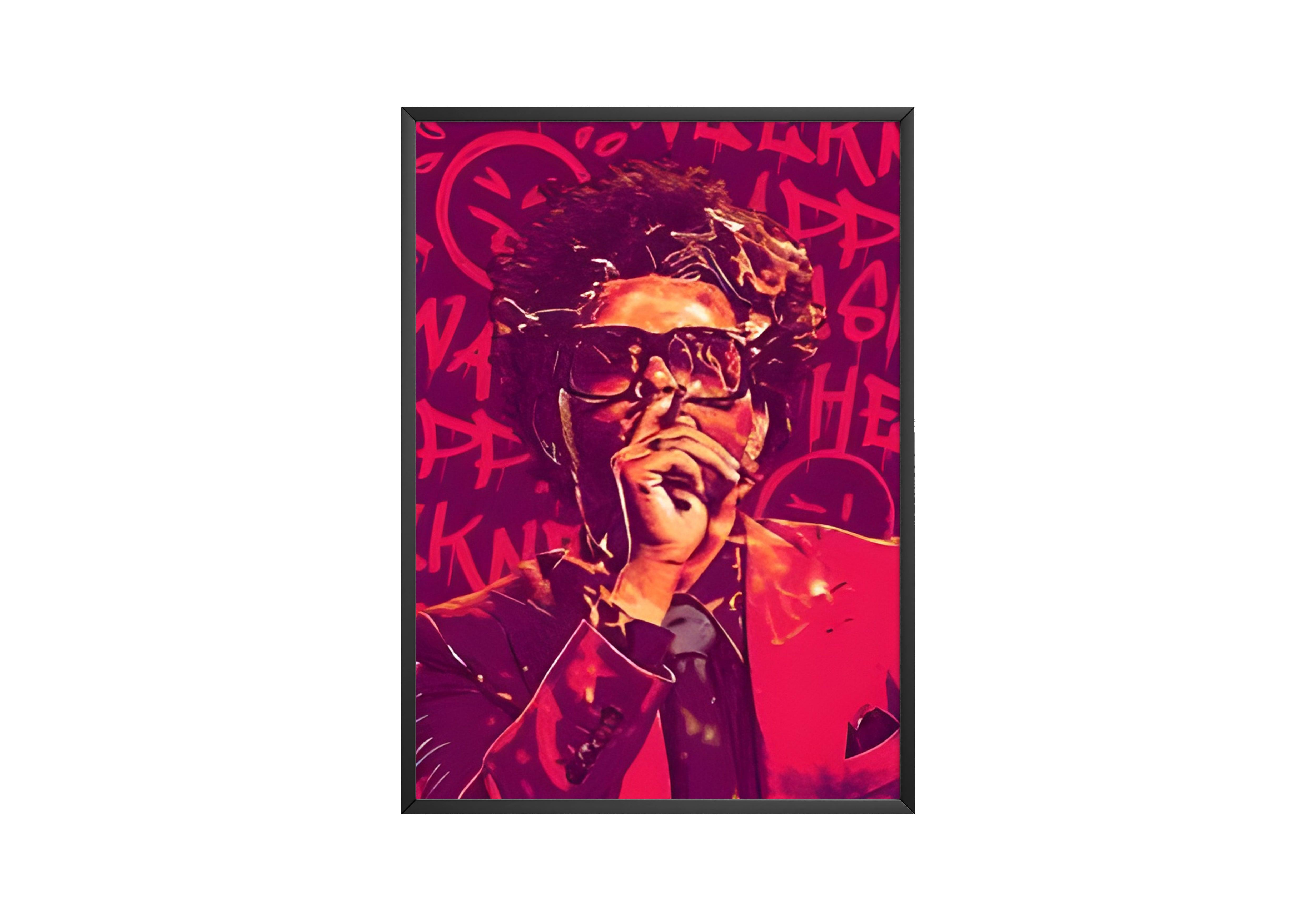 The Weeknd 'Smoke' Poster | Hype Posters