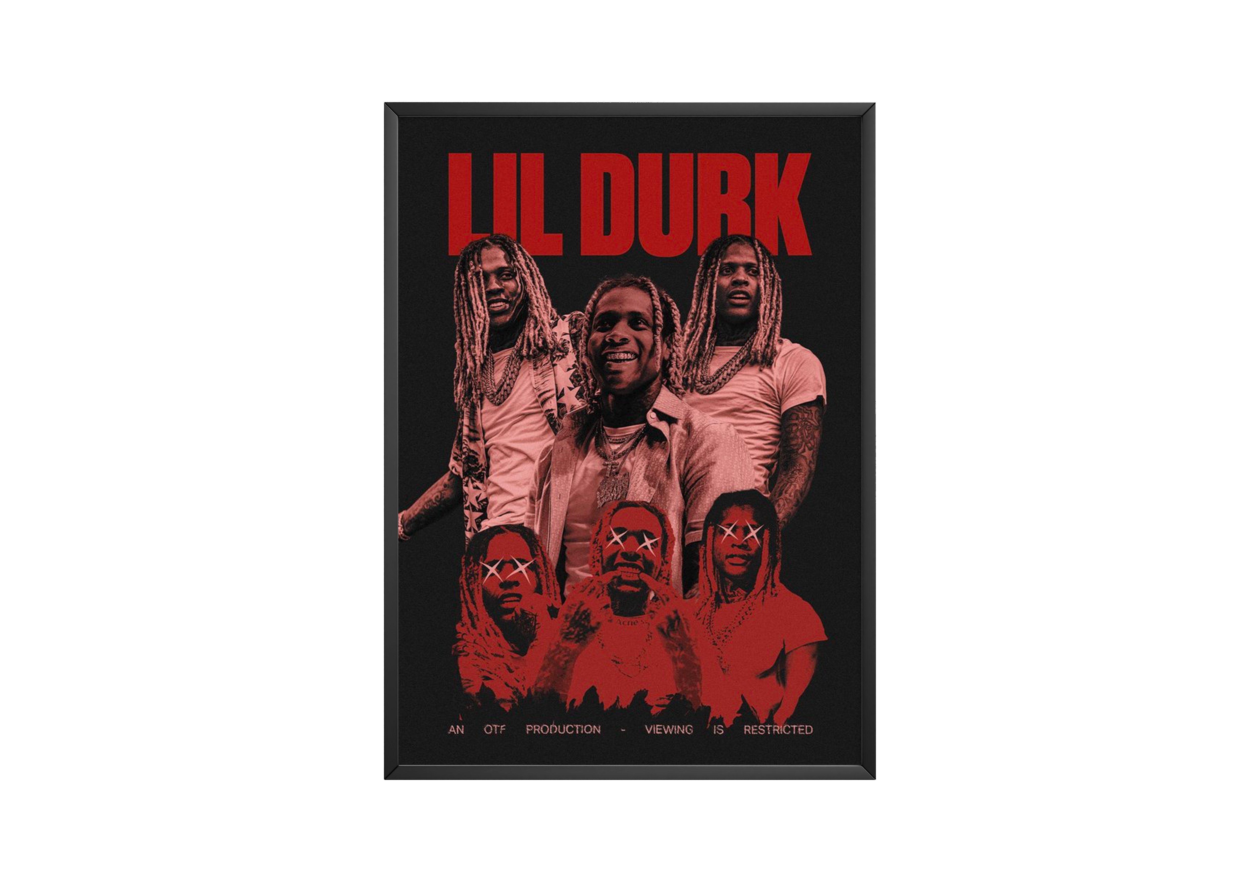 Lil Durk 'Restricted' Poster | Hype Posters