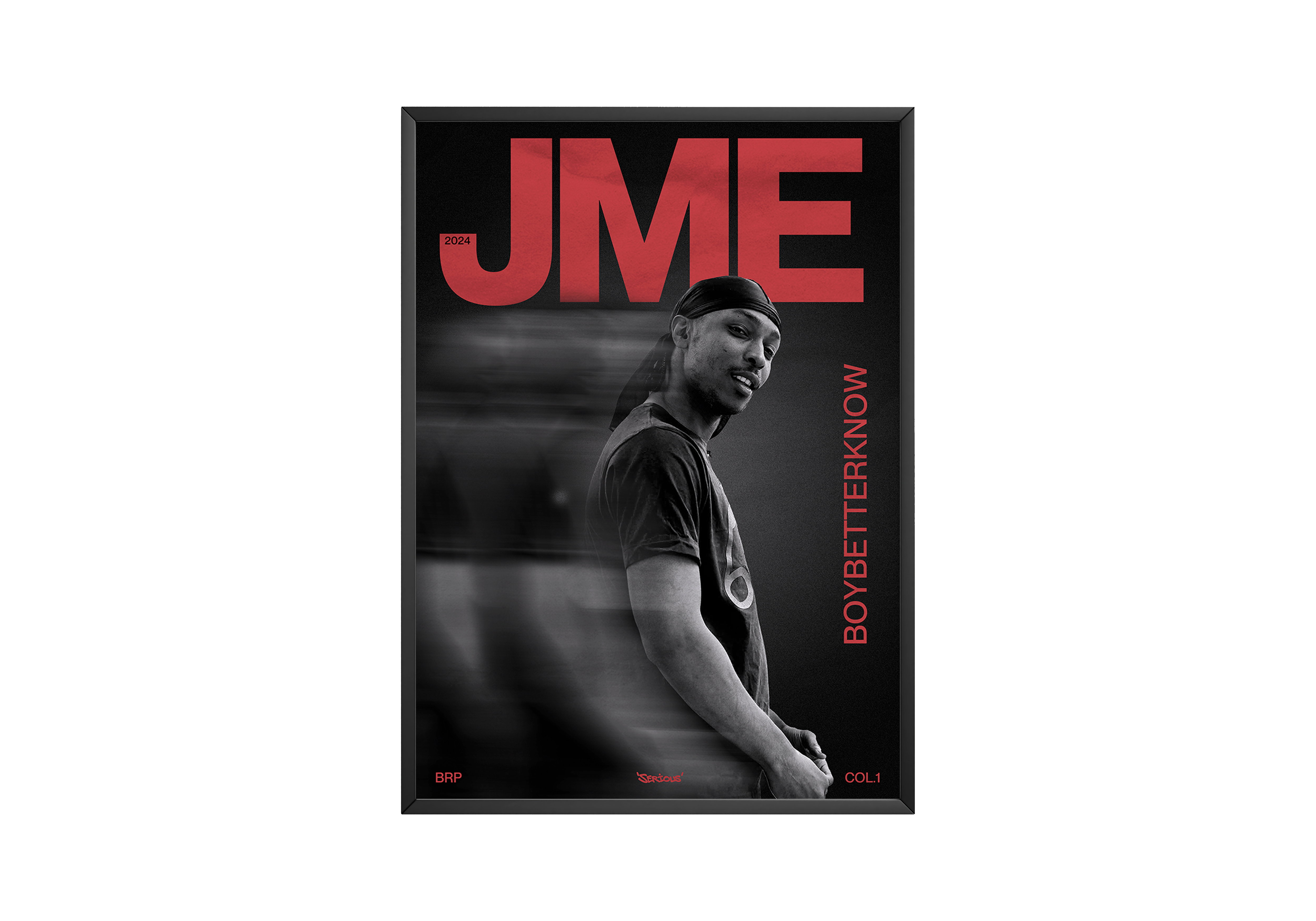JME - Boy Better Know Poster | Hype Posters