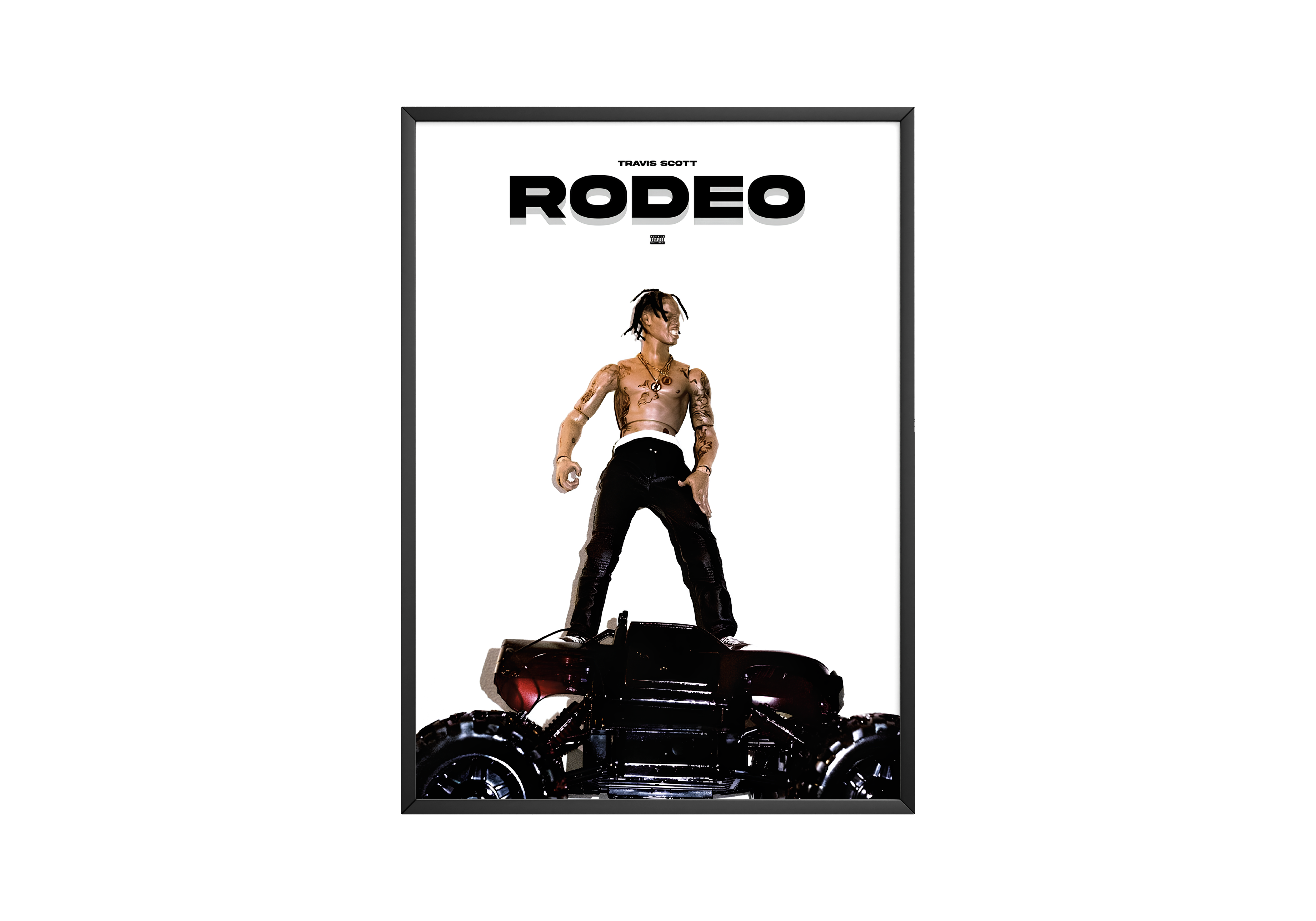 Travis Scott 'Rodeo' RC Car Poster | Hype Posters