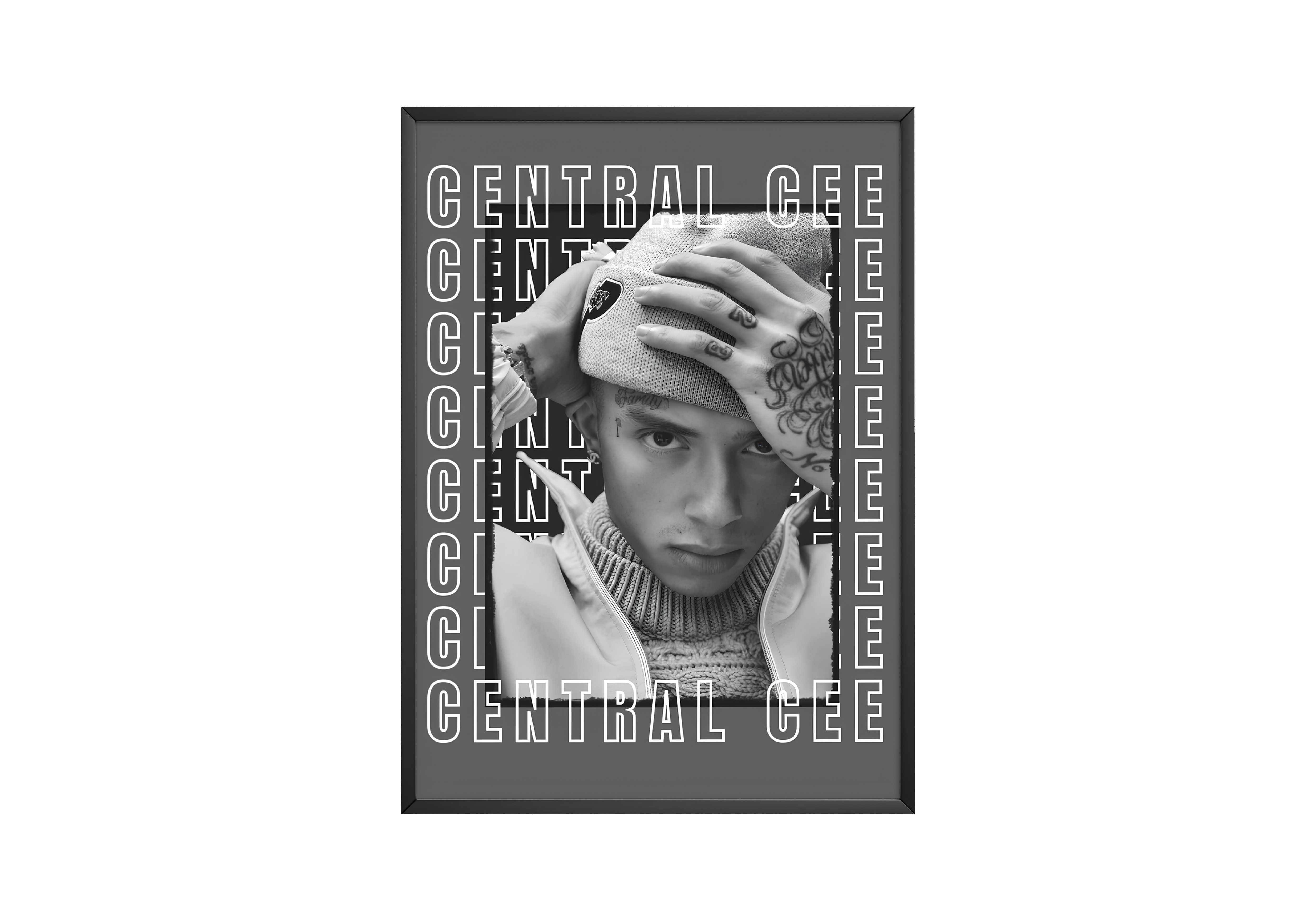 Central Cee 'Writing' Poster | Hype Posters