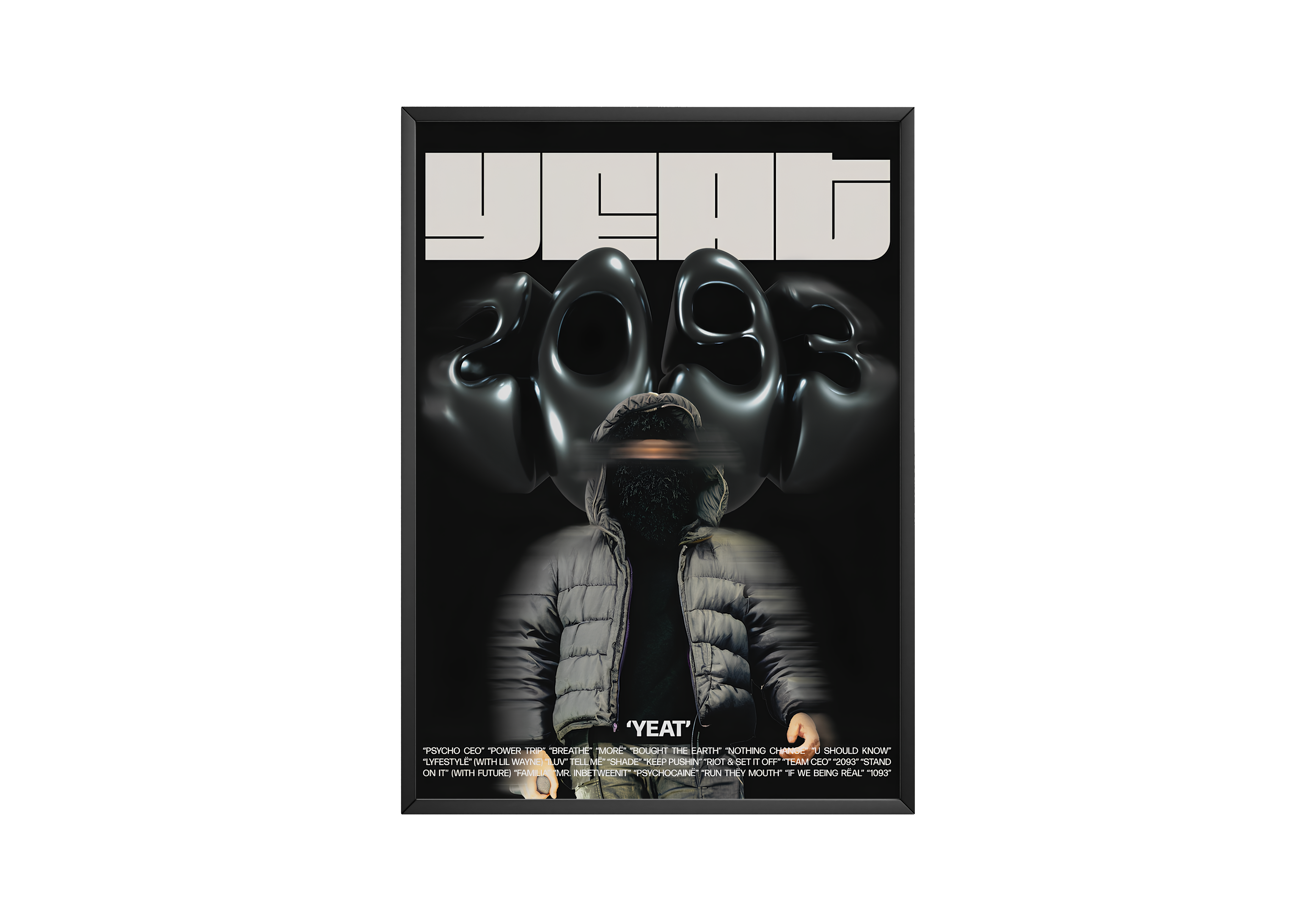 YEAT '2093' Poster | Hype Posters