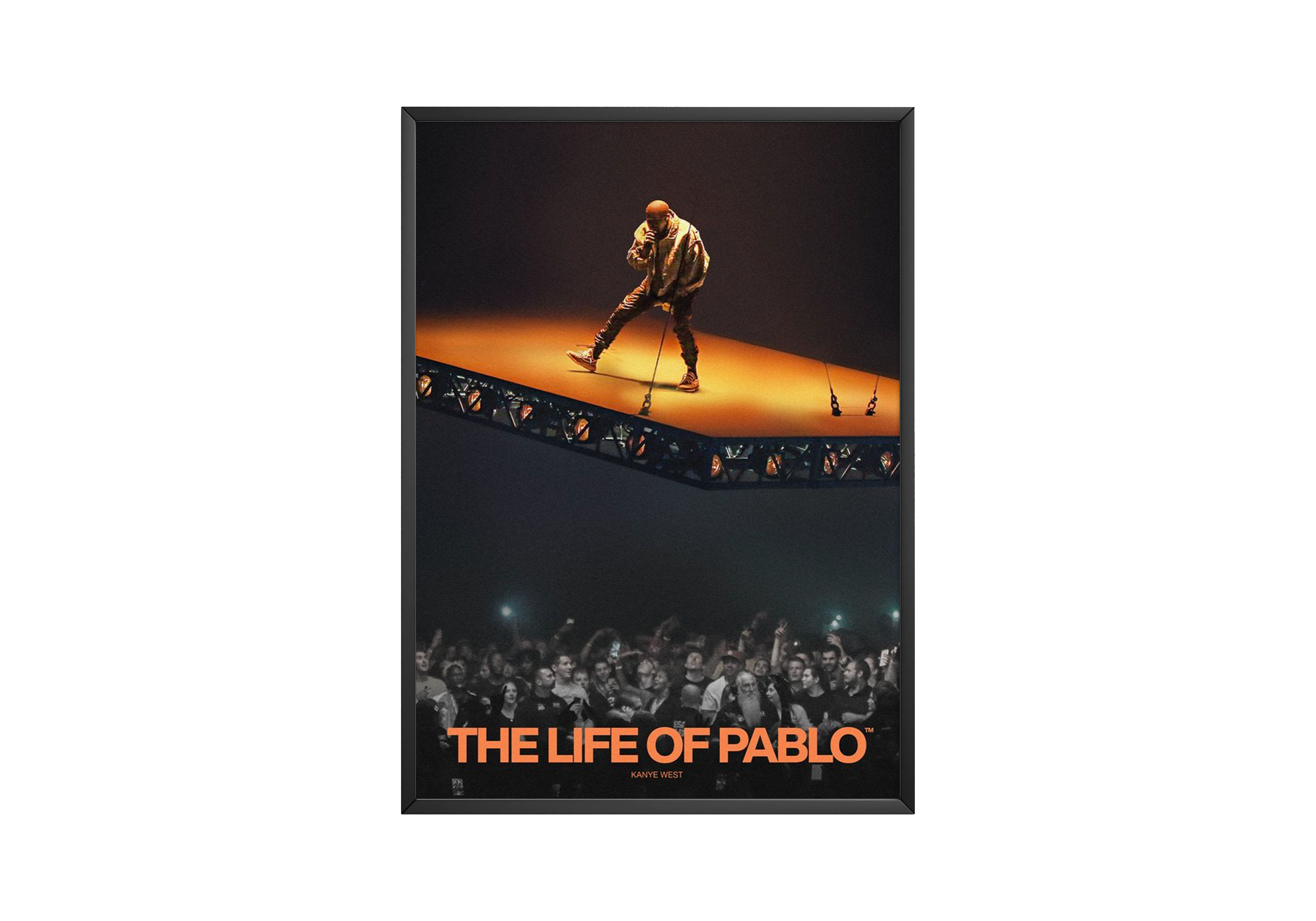 Kanye West 'Pablo' Performance Poster | Hype Posters