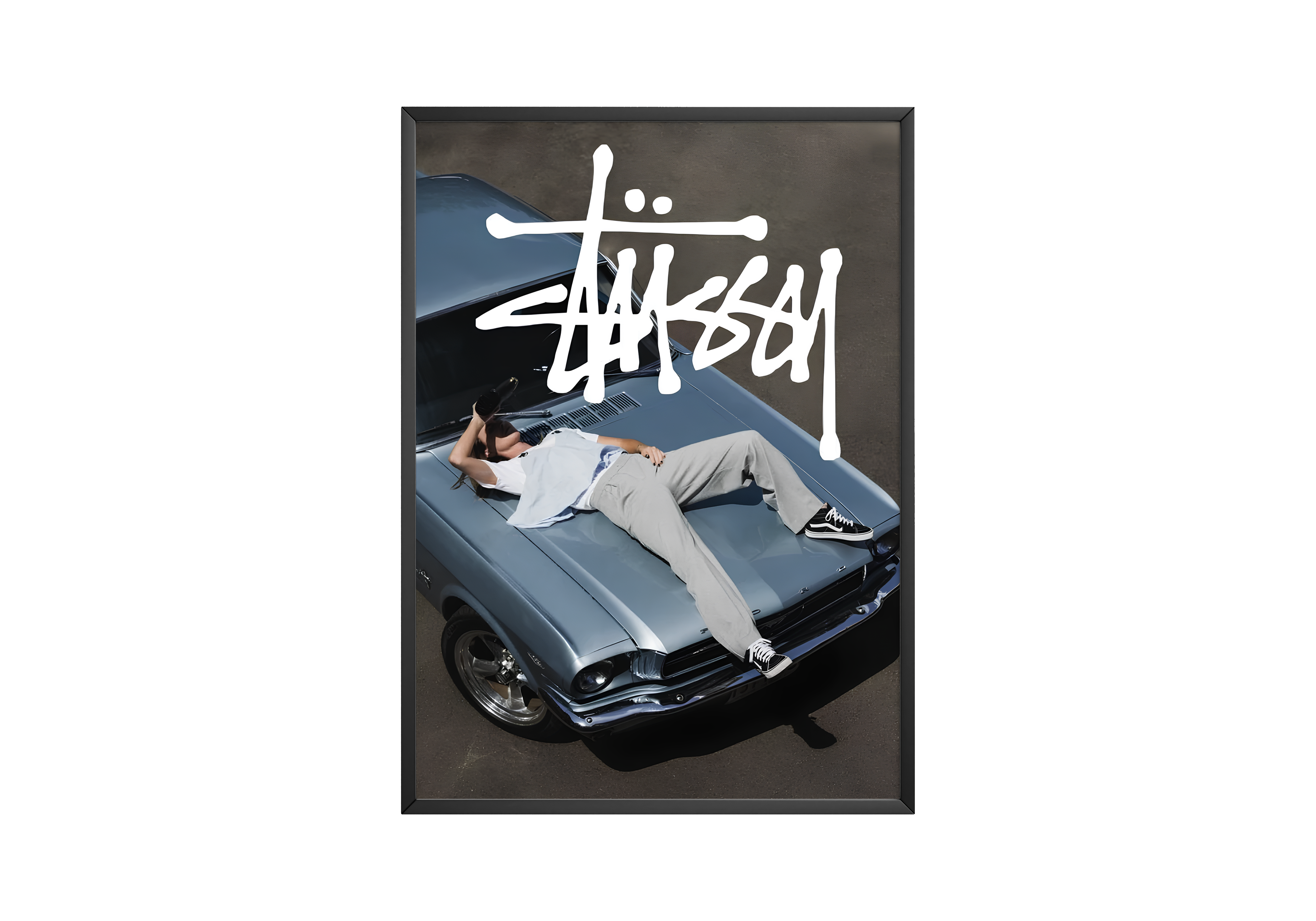 Stussy Mustang Poster | Hype Posters