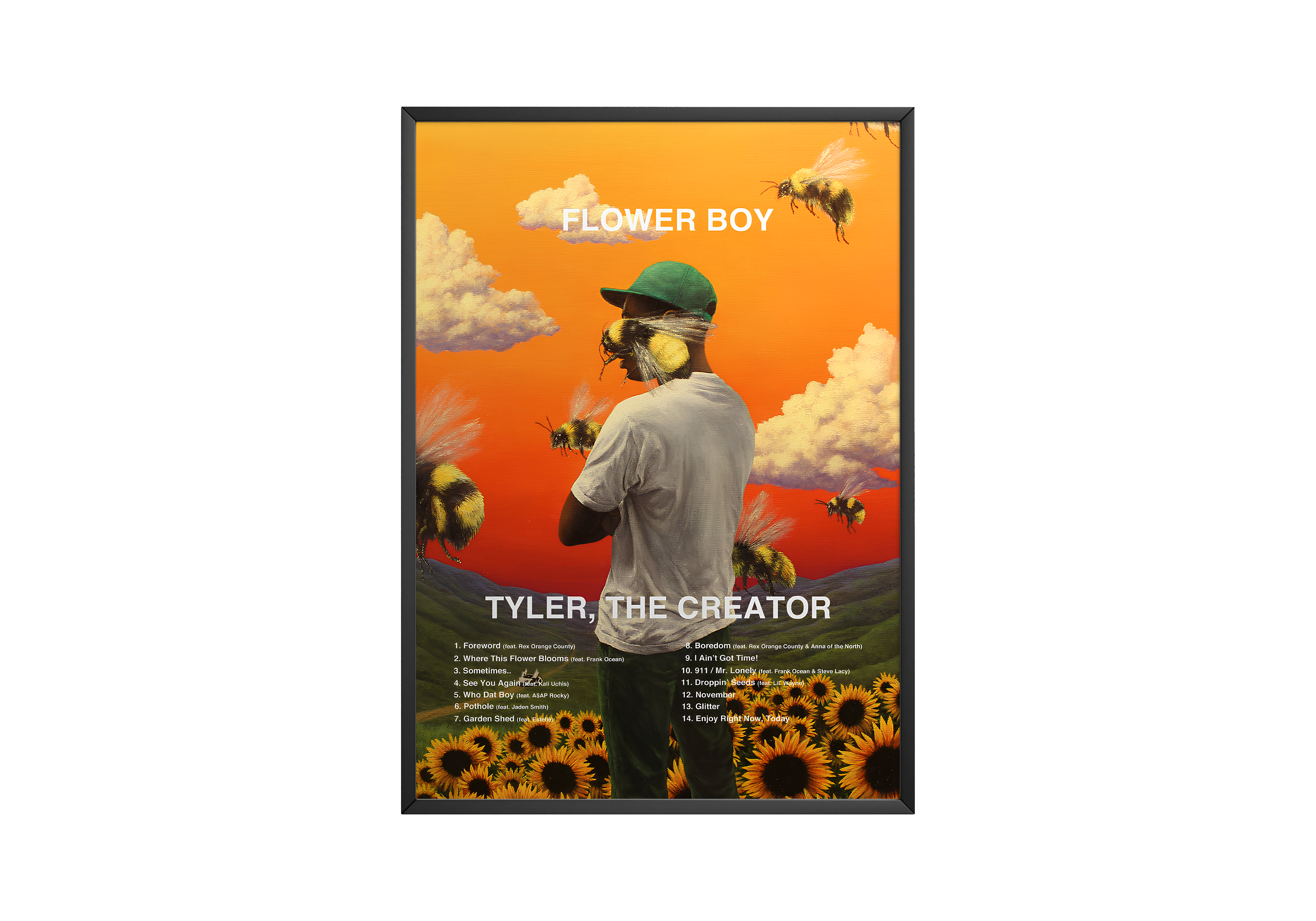 Tyler The Creator 'Flower Boy' Poster | Hype Posters