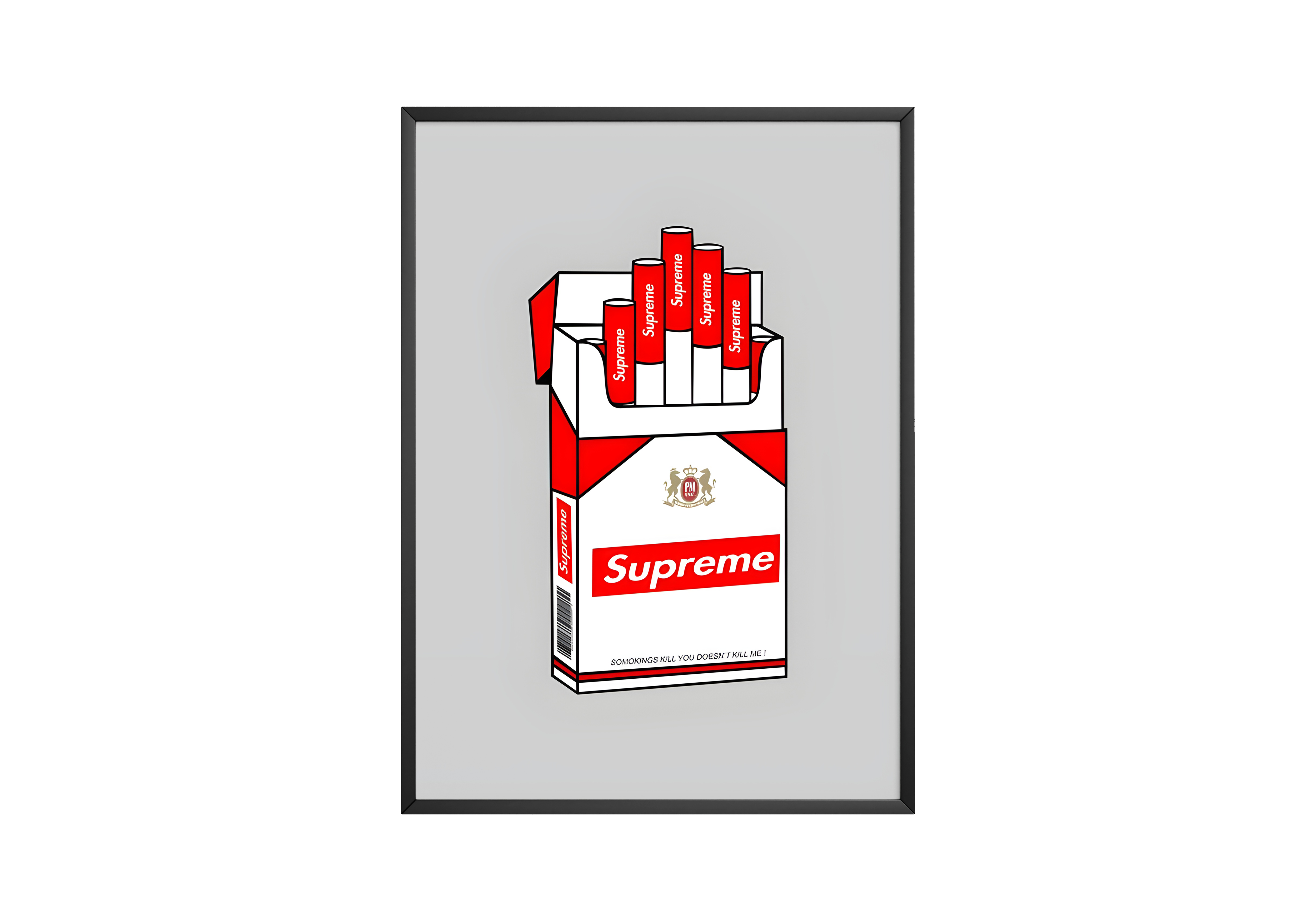Supreme Smokes Poster | Hype Posters