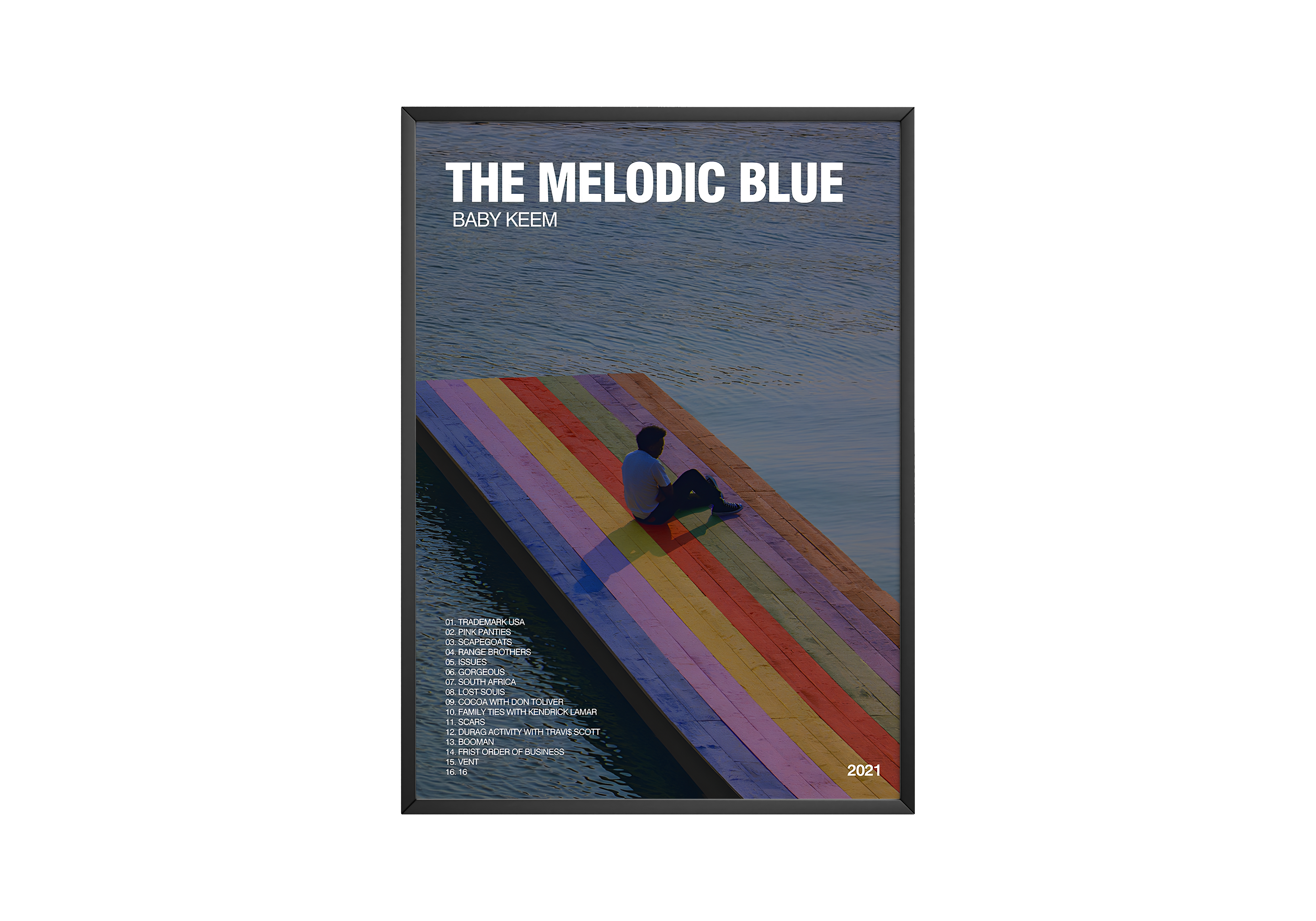 Baby Keem 'The Melodic Blue' Poster | Hype Posters