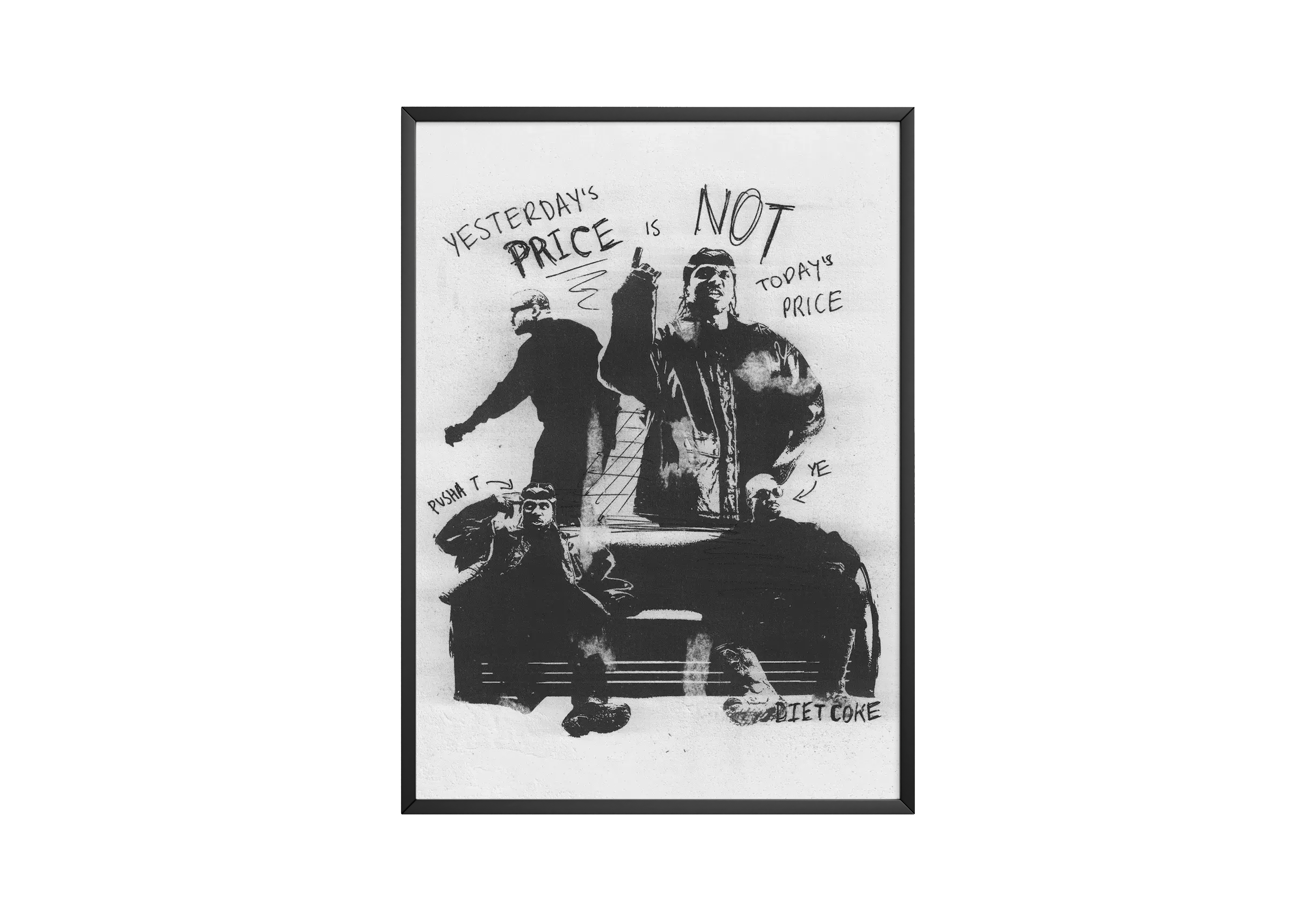 Pusha T 'Diet Coke' Poster | Hype Posters