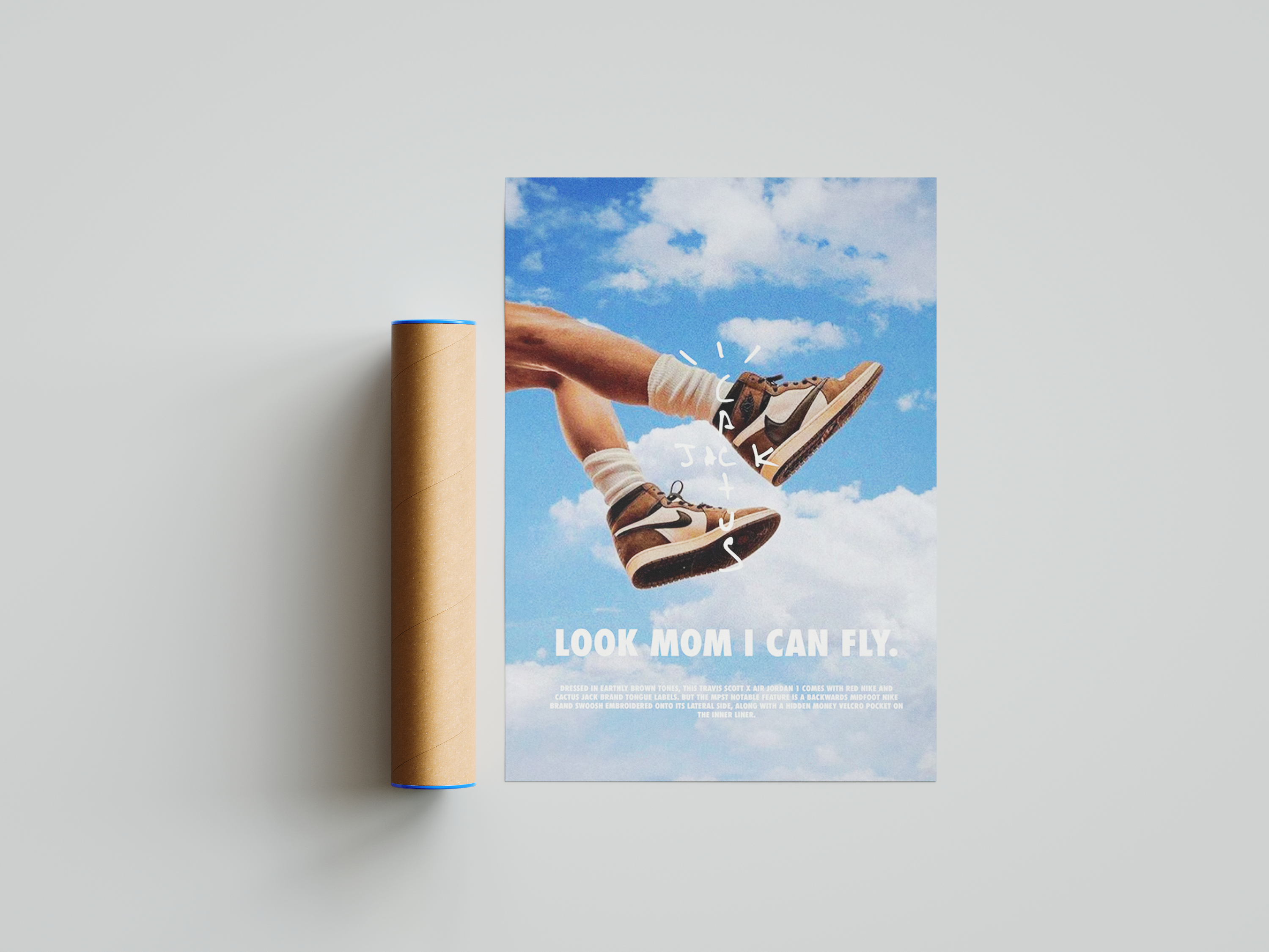 Travis Scott 'Look Mom I Can Fly' Poster | Hype Posters