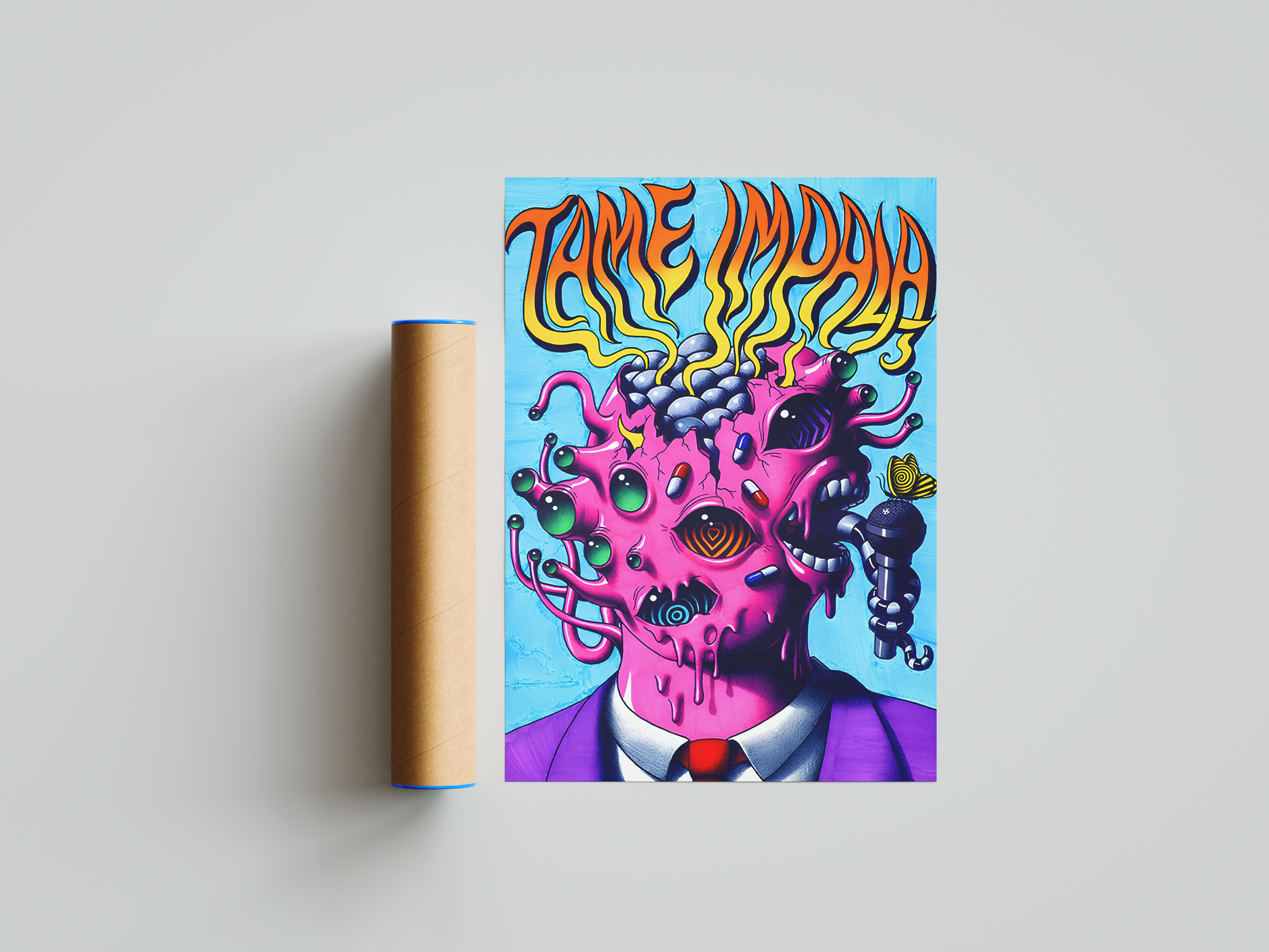 Tame Impala Artistic Poster | Hype Posters