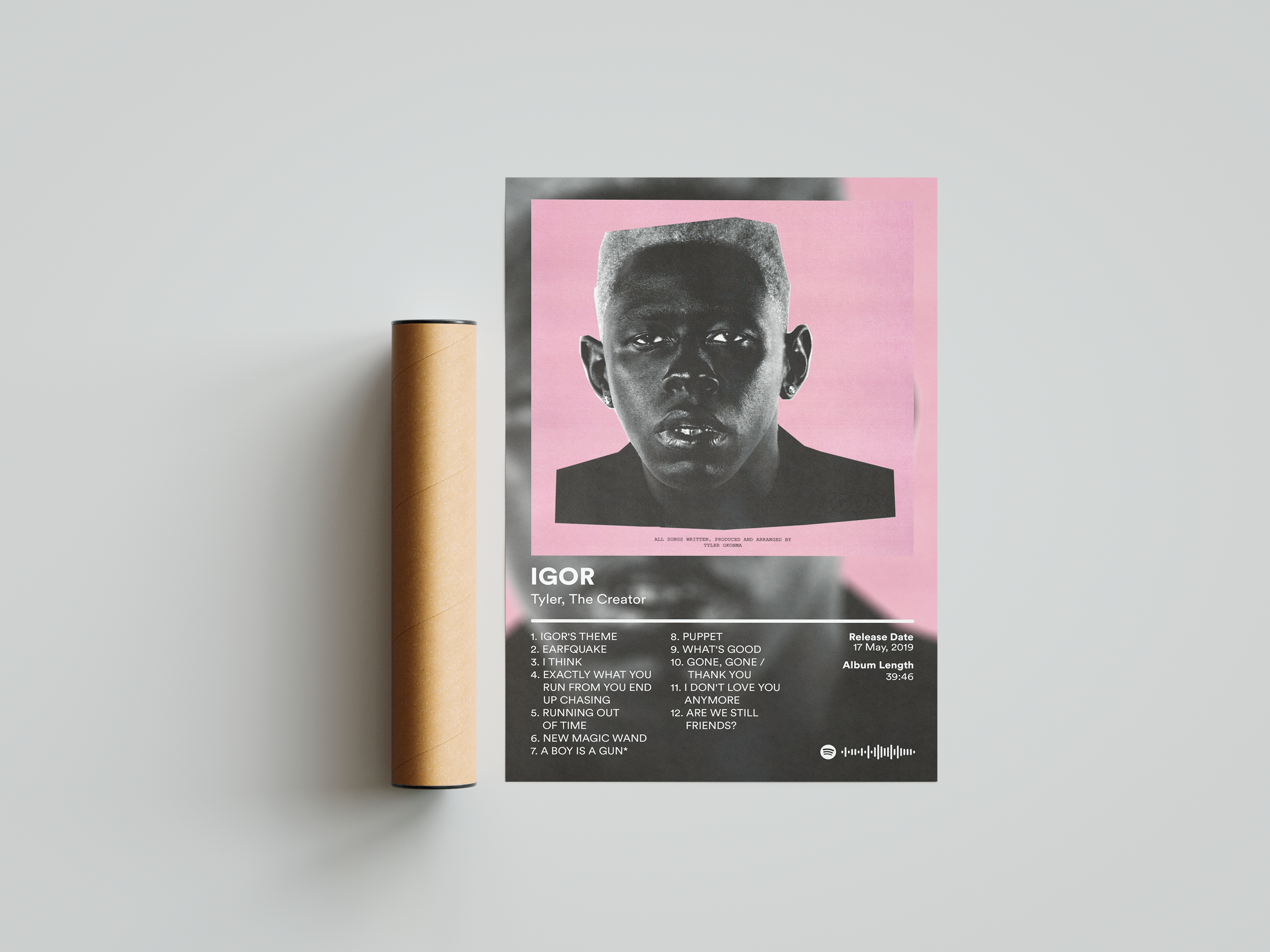 Tyler The Creator 'IGOR' Album Poster | Hype Posters
